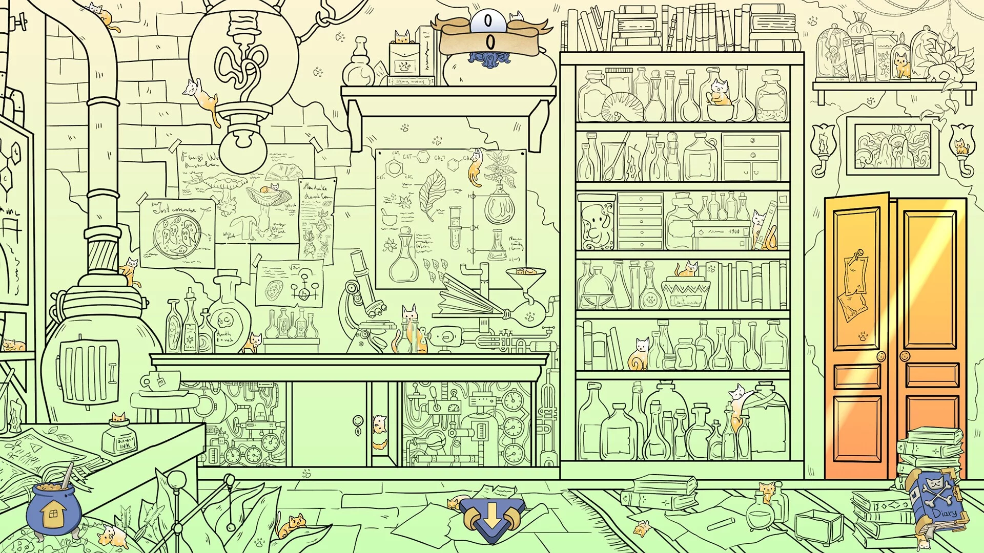 Изображение игры: tiny Cats