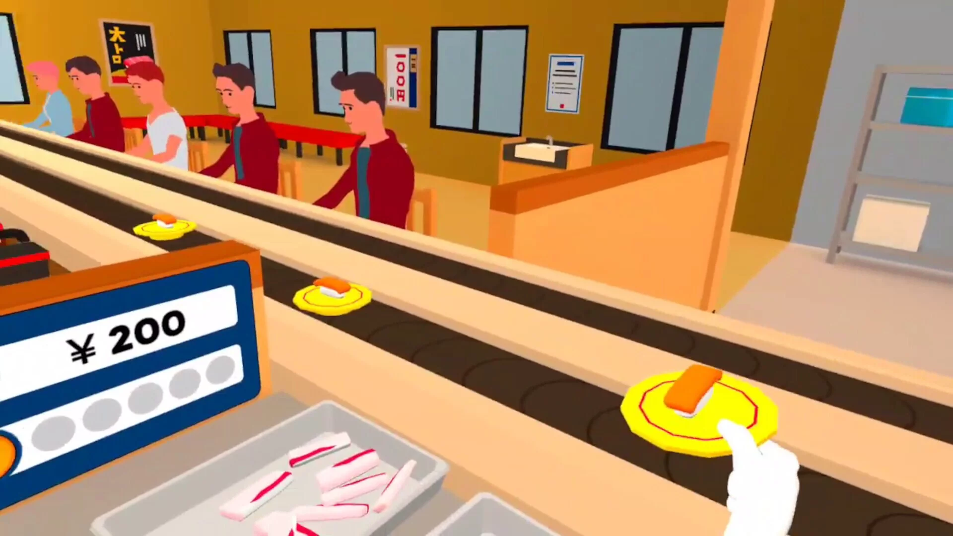 Изображение игры: Kaiten Sushi VR