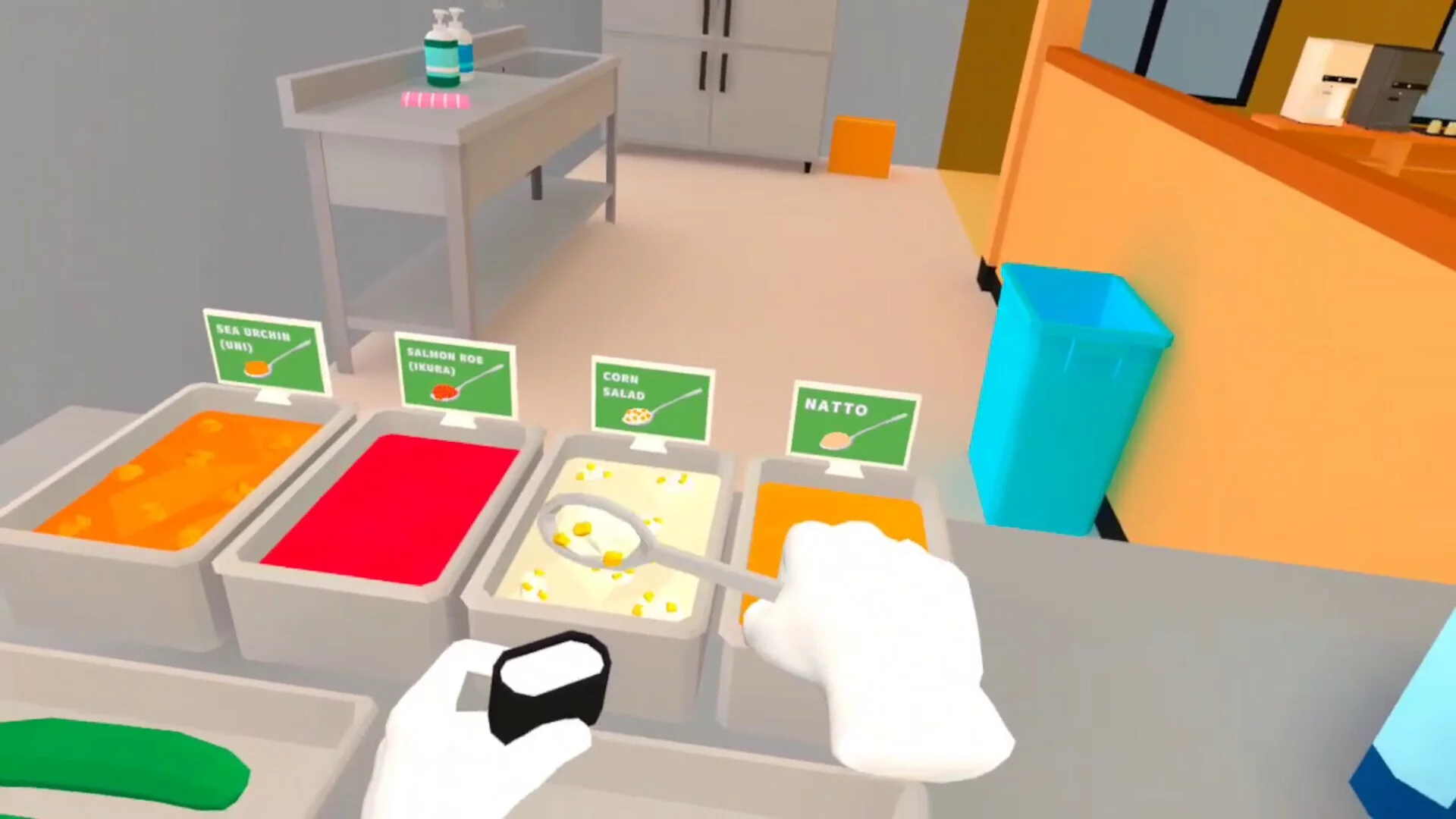 Изображение игры: Kaiten Sushi VR