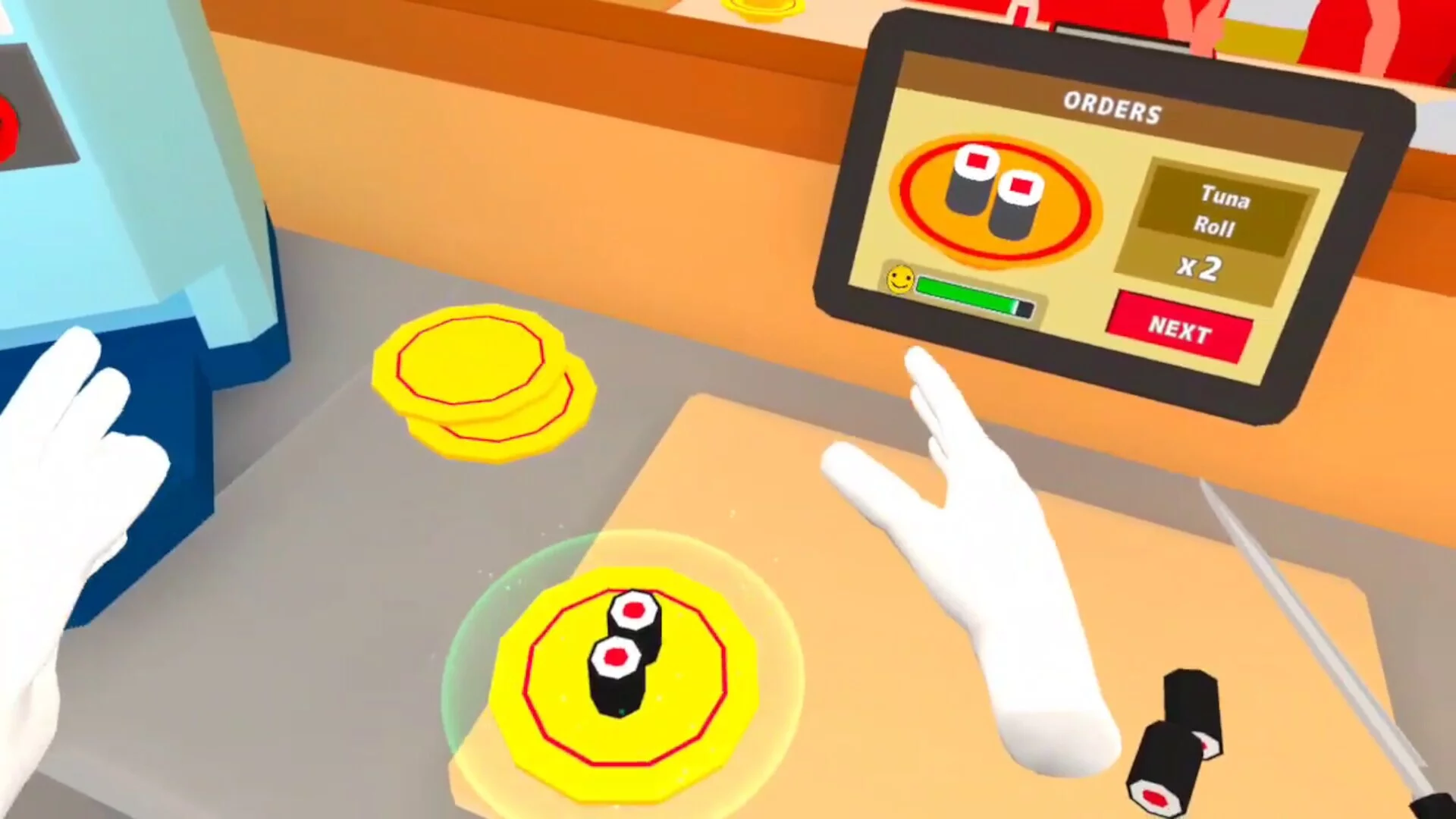 Изображение игры: Kaiten Sushi VR