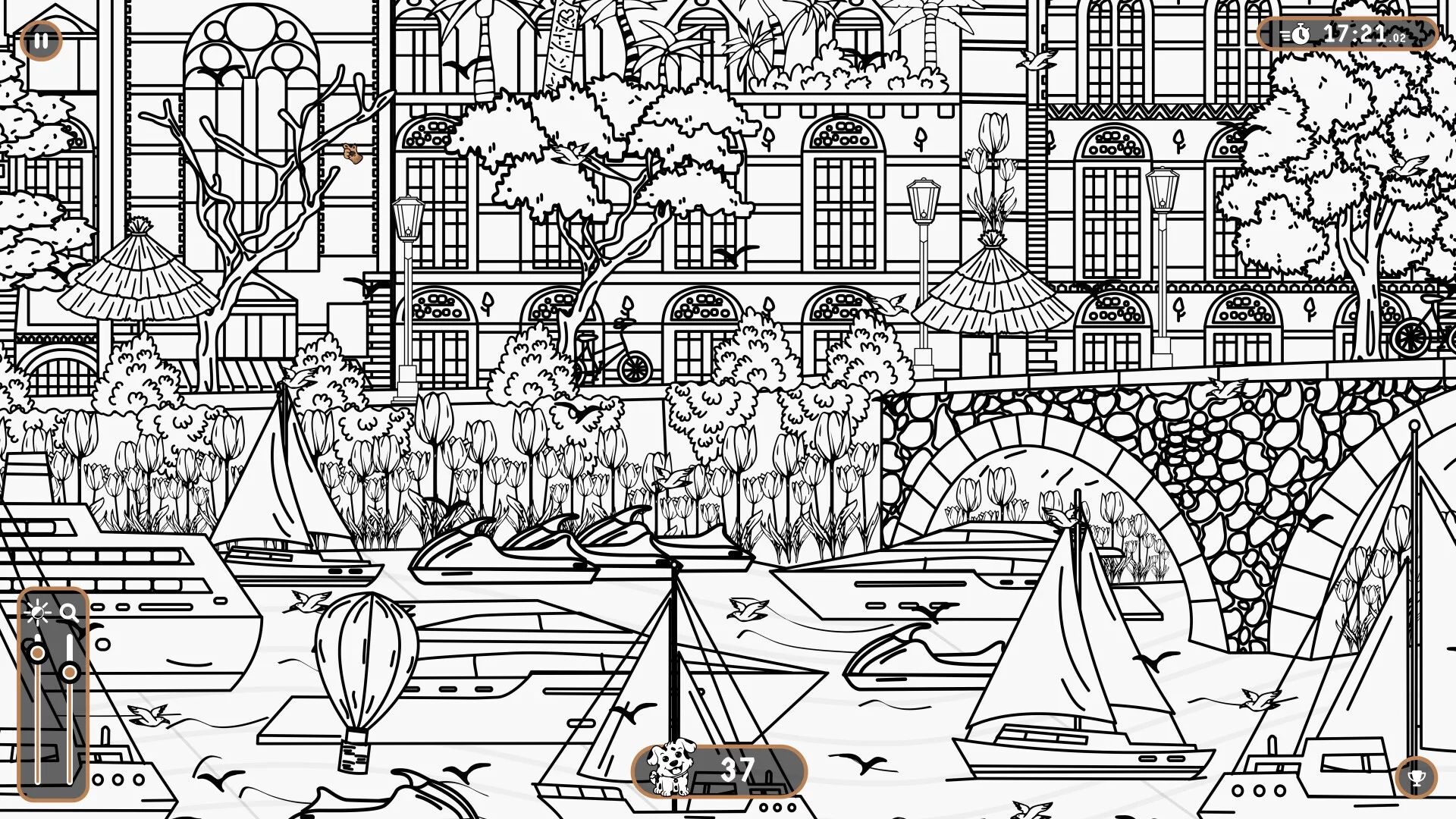 Изображение игры: 101 Dogs Hidden in Amsterdam