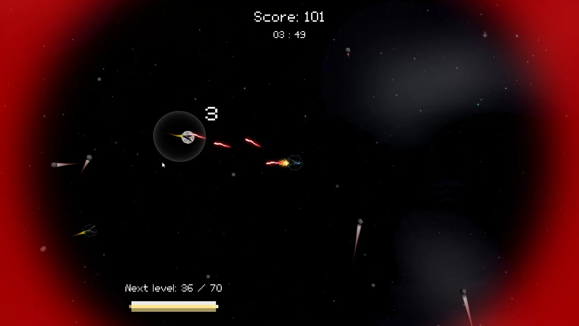 Изображение игры: Asteroidia