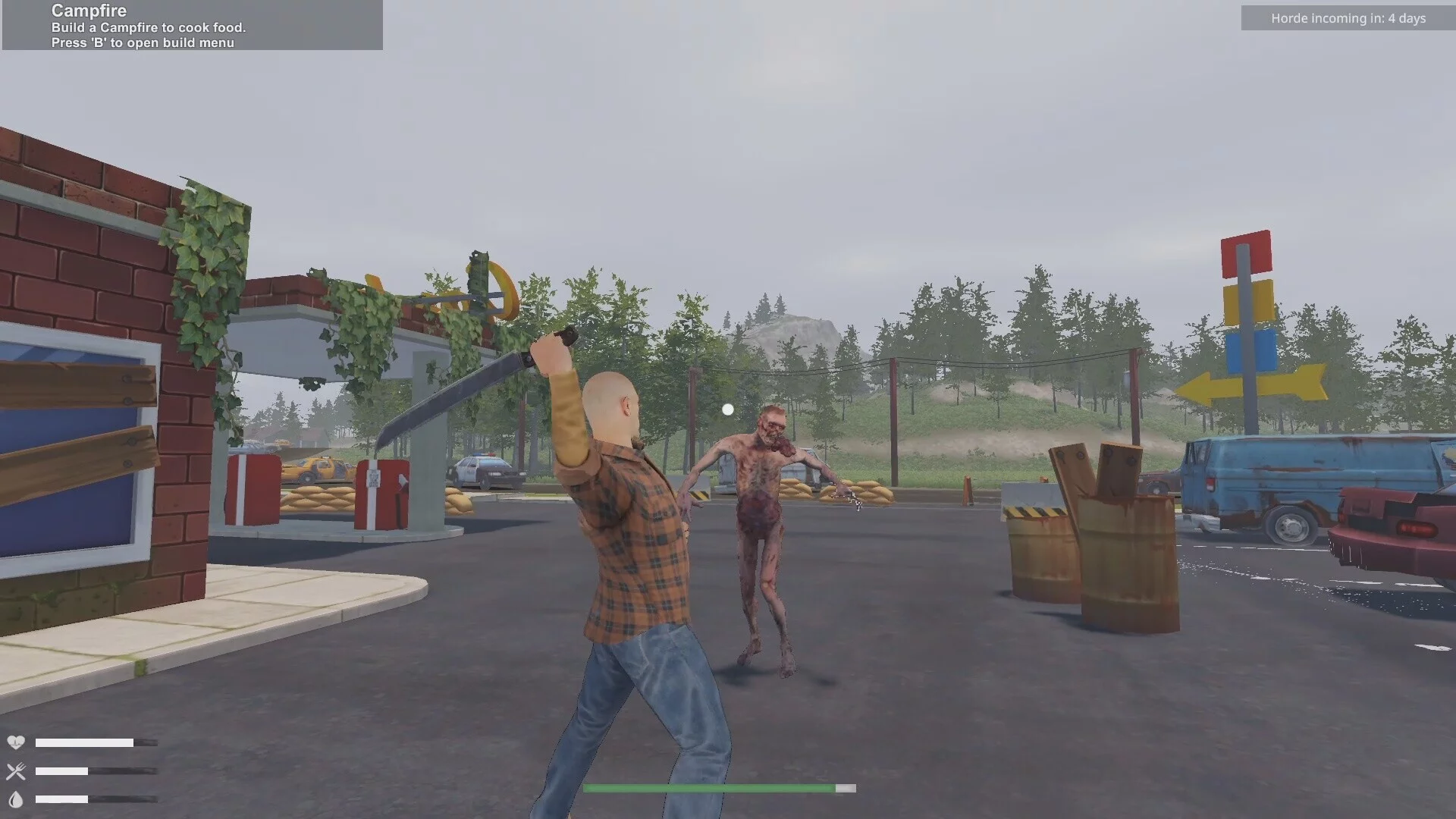 Изображение игры: Gravehold: Survival