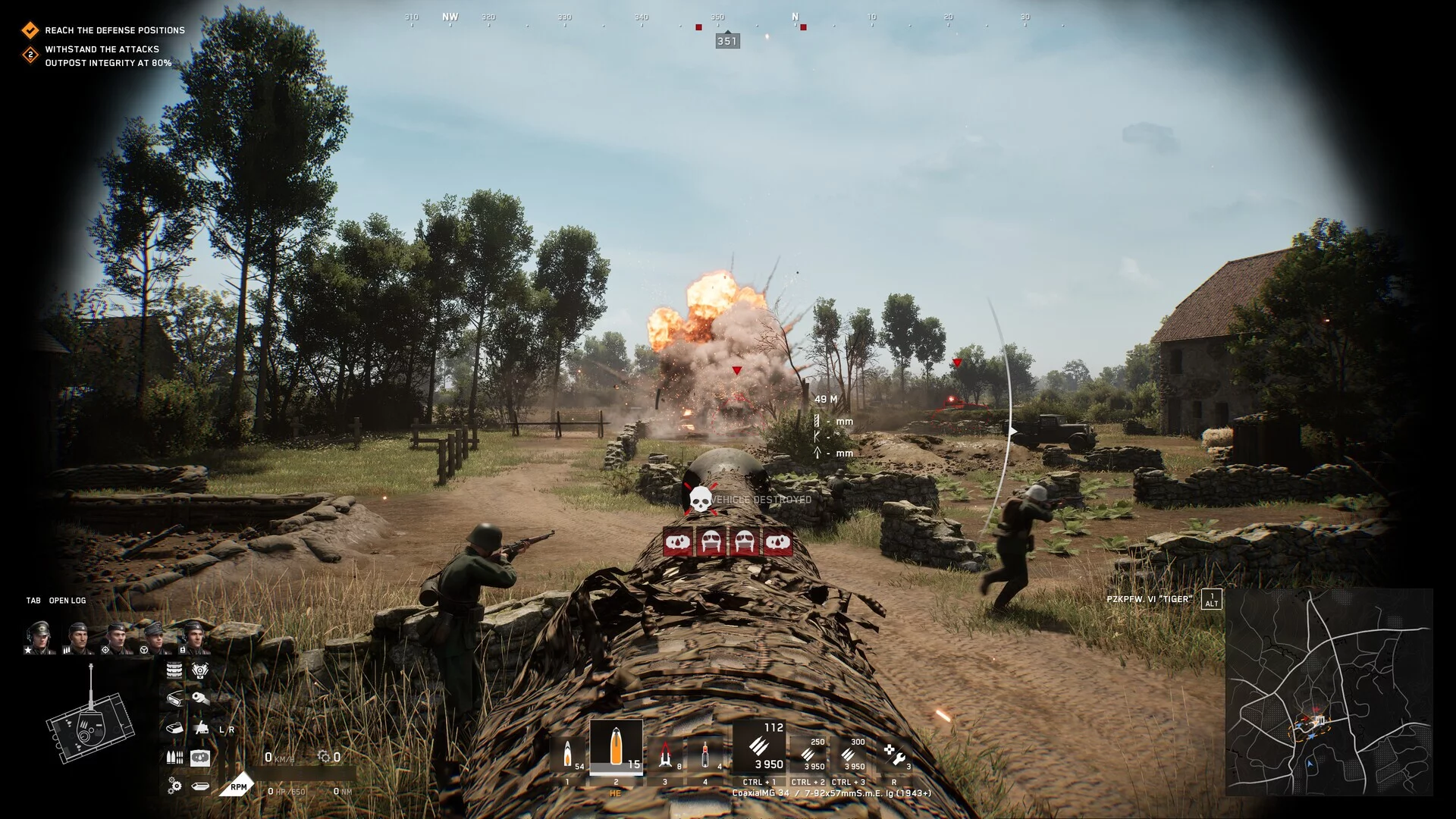 Изображение игры: Call to Arms: Panzer Elite