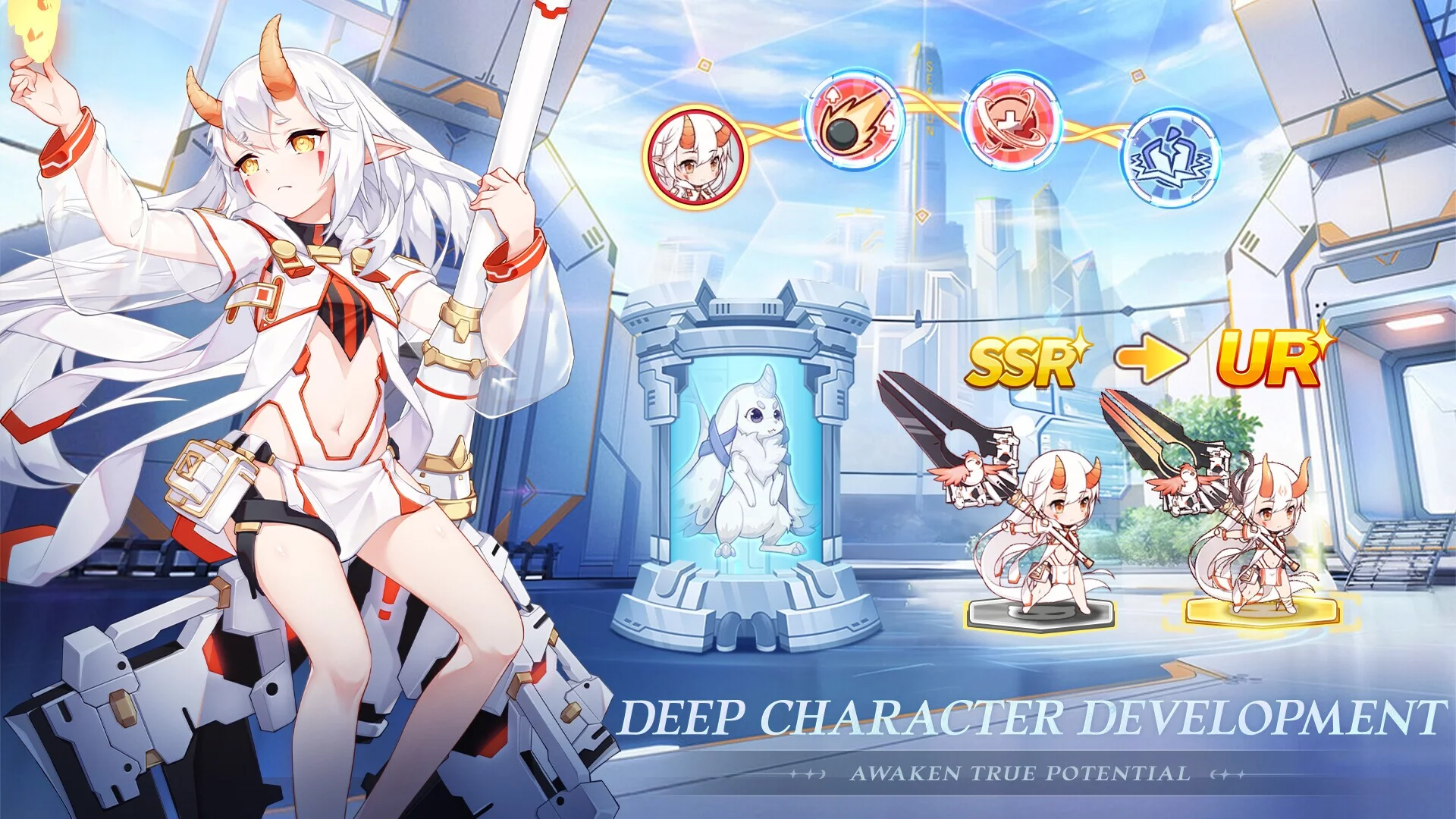 Изображение игры: Goddess of Fate: Anime RPG