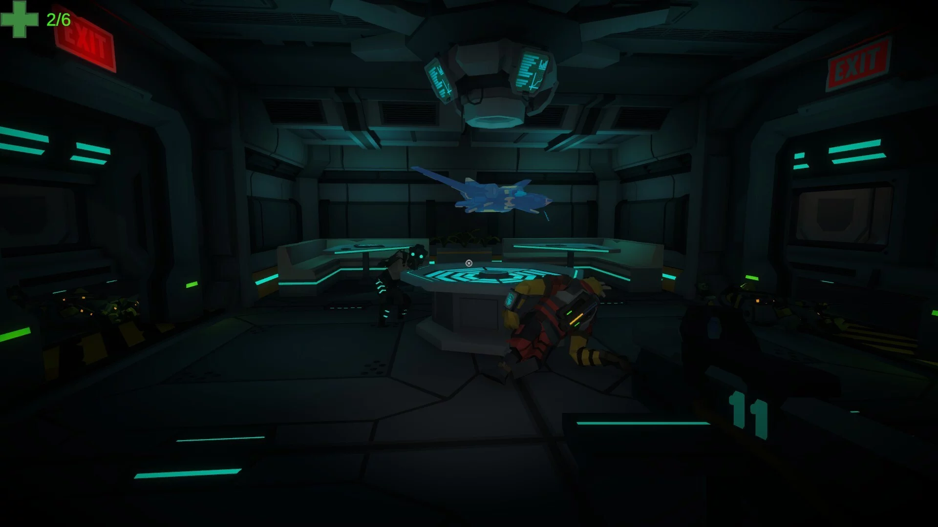 Изображение игры: No Friends Space