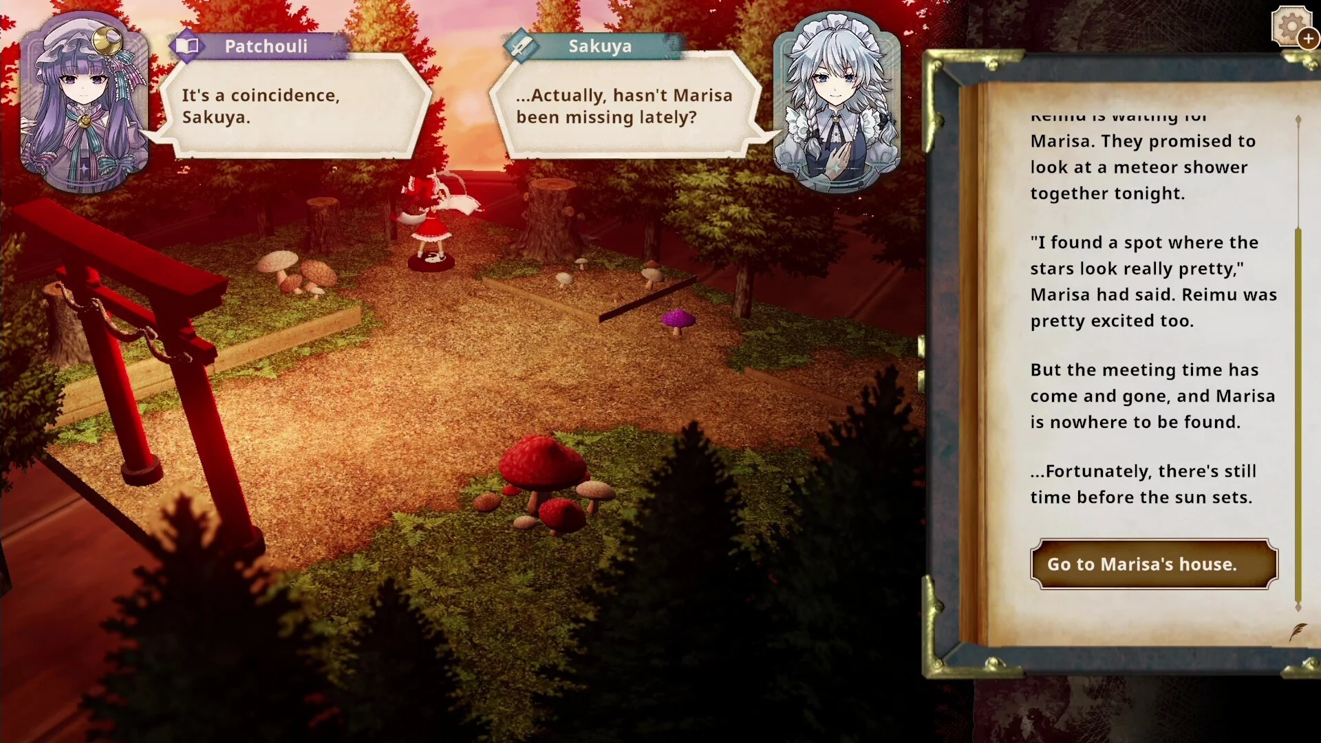 Изображение игры: Marisa of Liartop Mountain