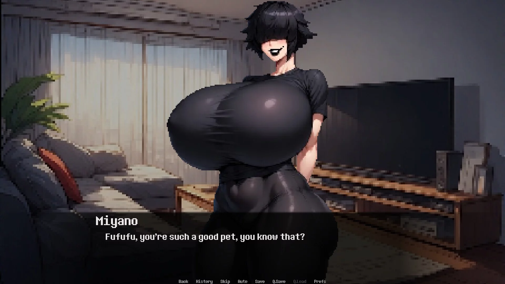 Изображение игры: Yandere Goth Delinquent Trouble 3