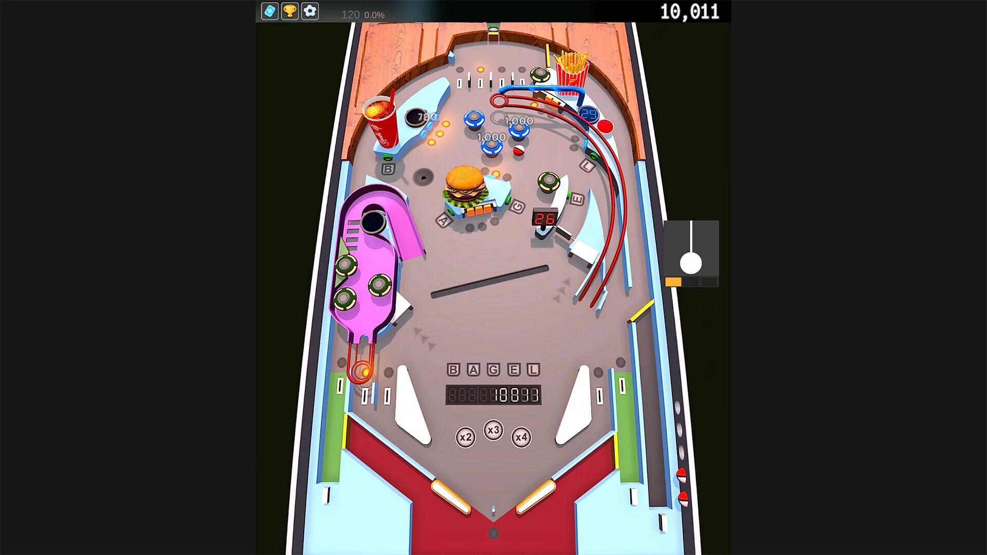 Изображение игры: Dinerball Z