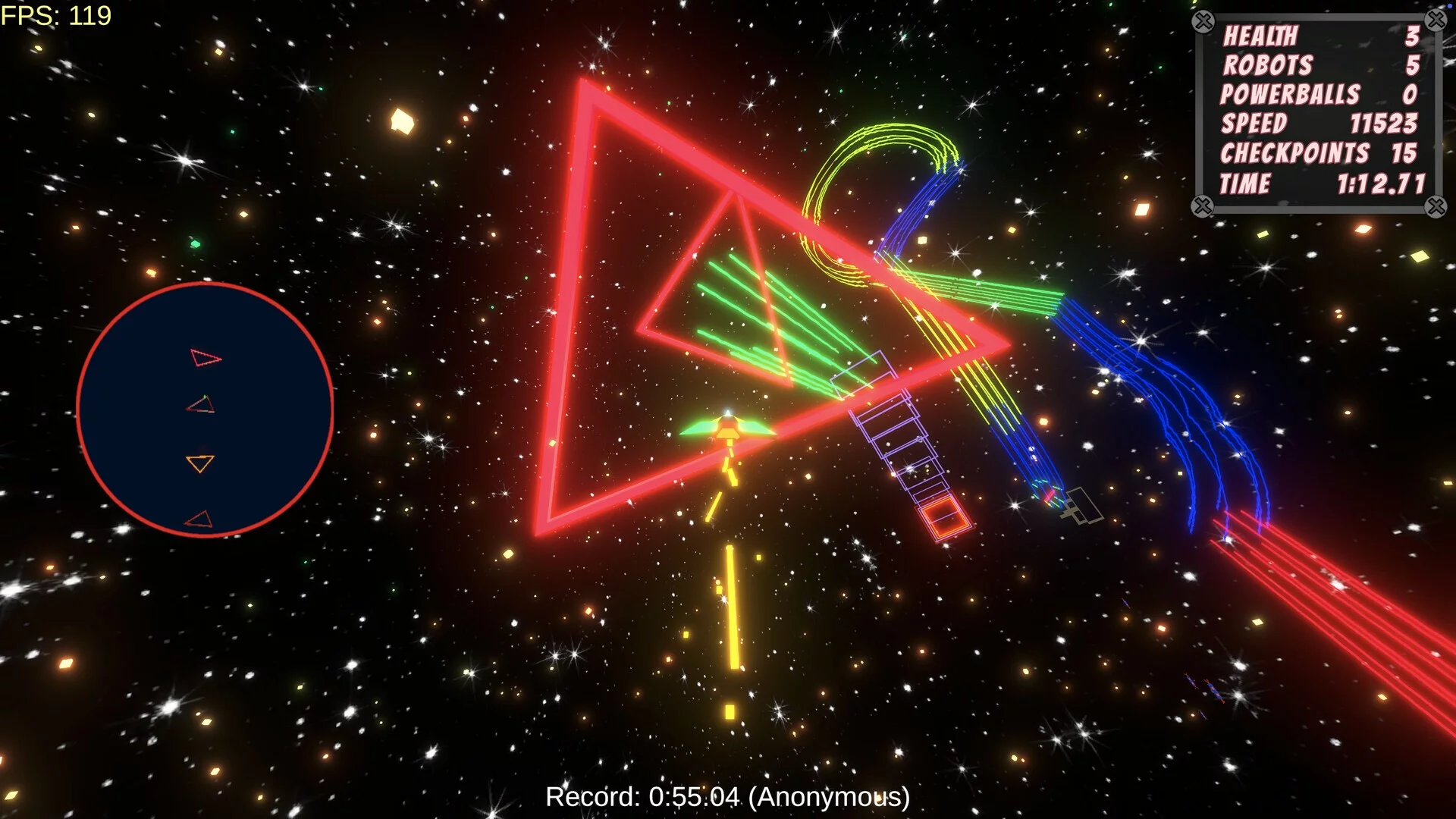 Изображение игры: Space Race