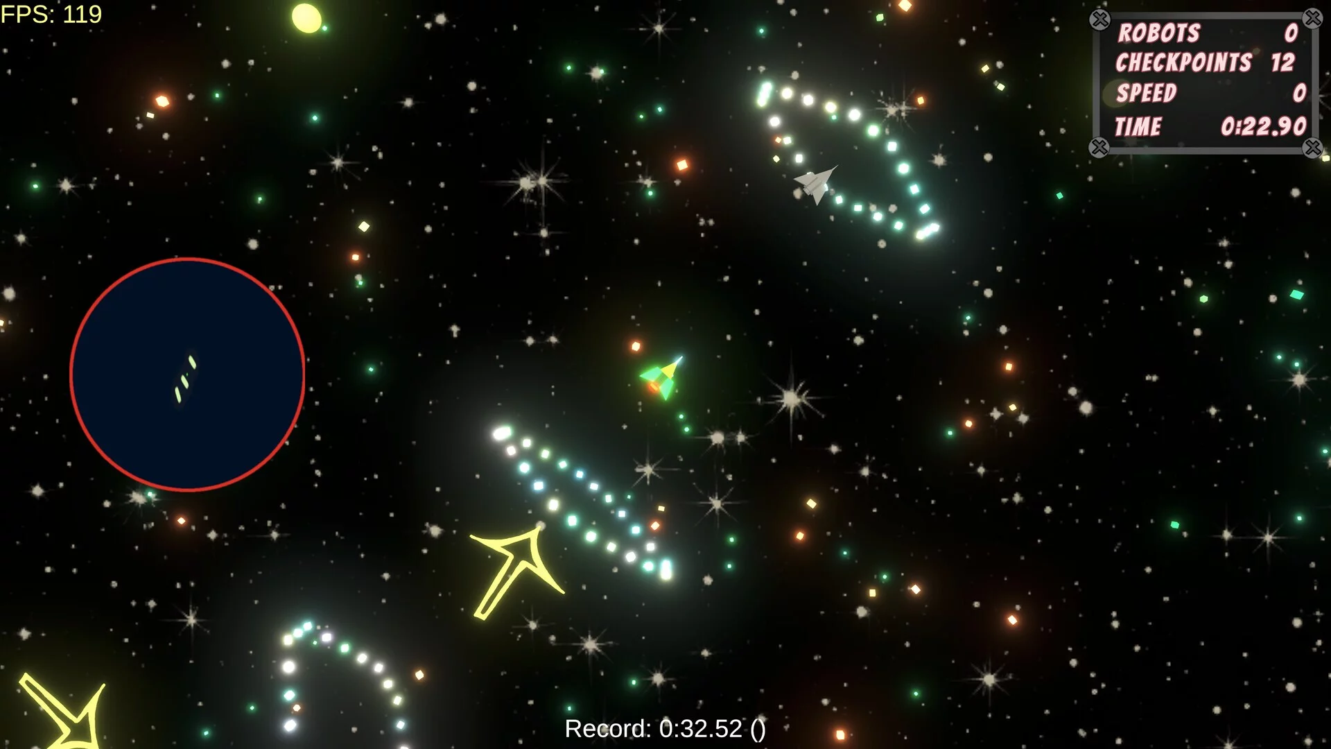 Изображение игры: Space Race