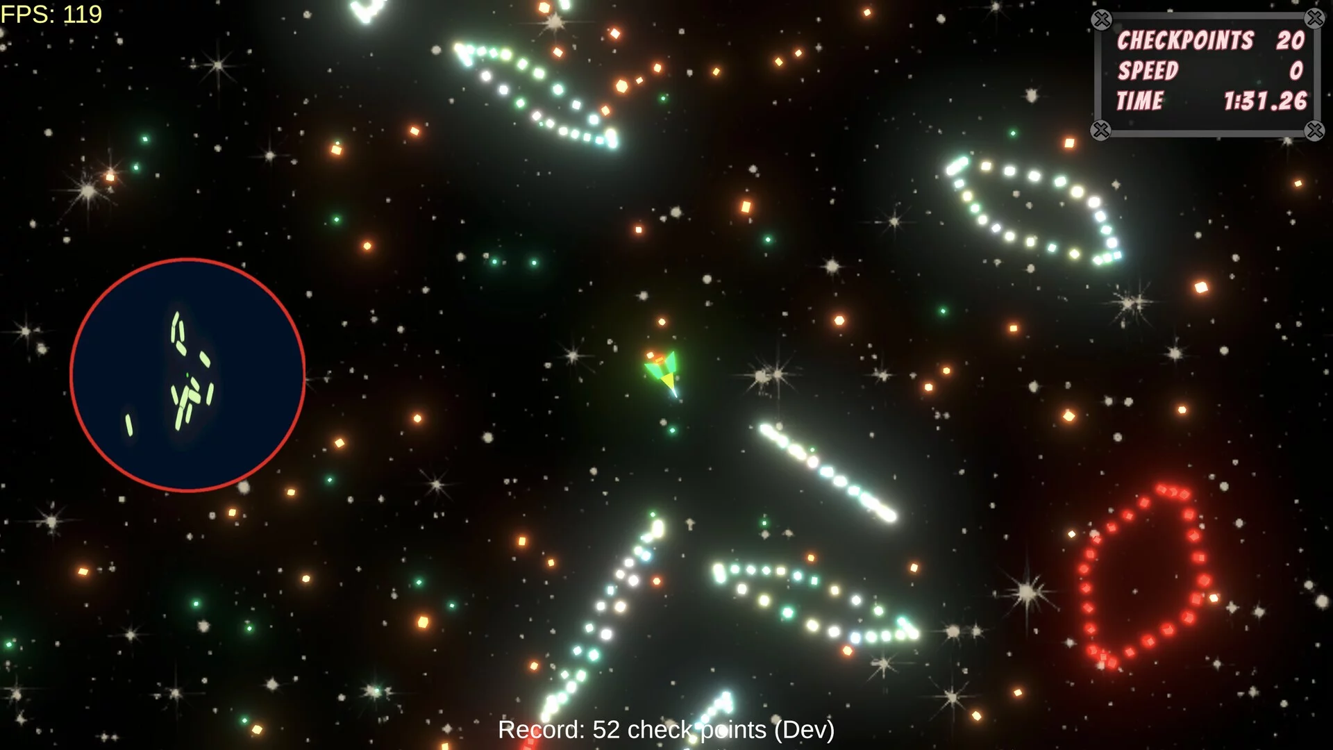 Изображение игры: Space Race