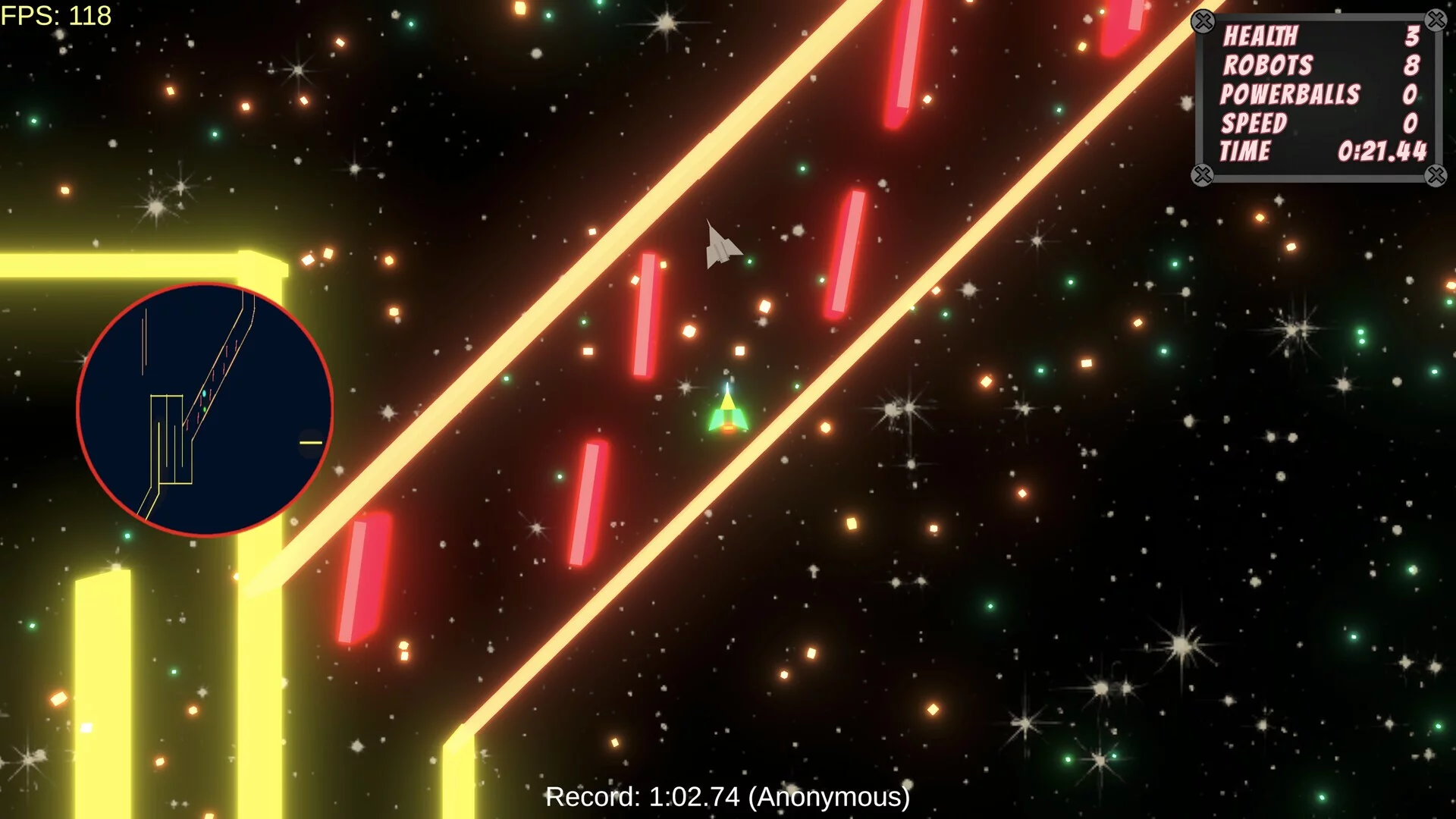 Изображение игры: Space Race