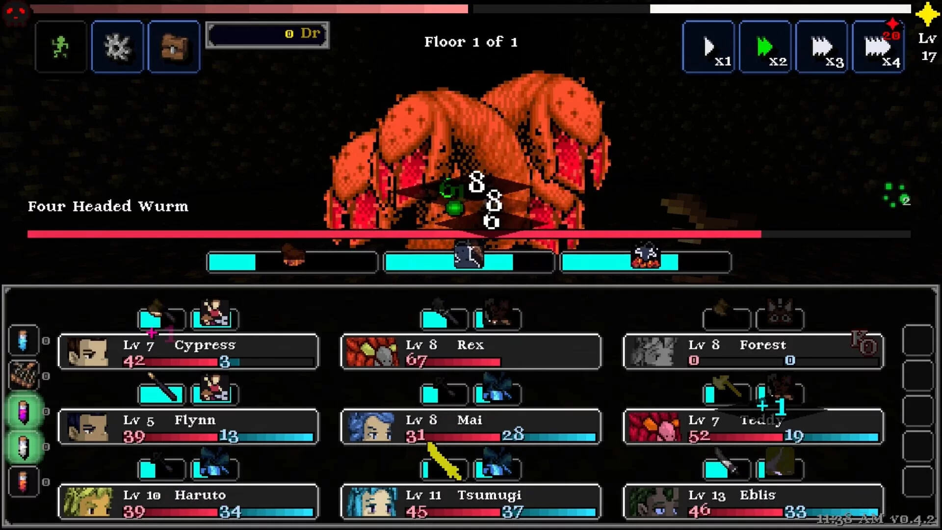 Изображение игры: Legends of Dragaea: Idle Dungeons Prelude