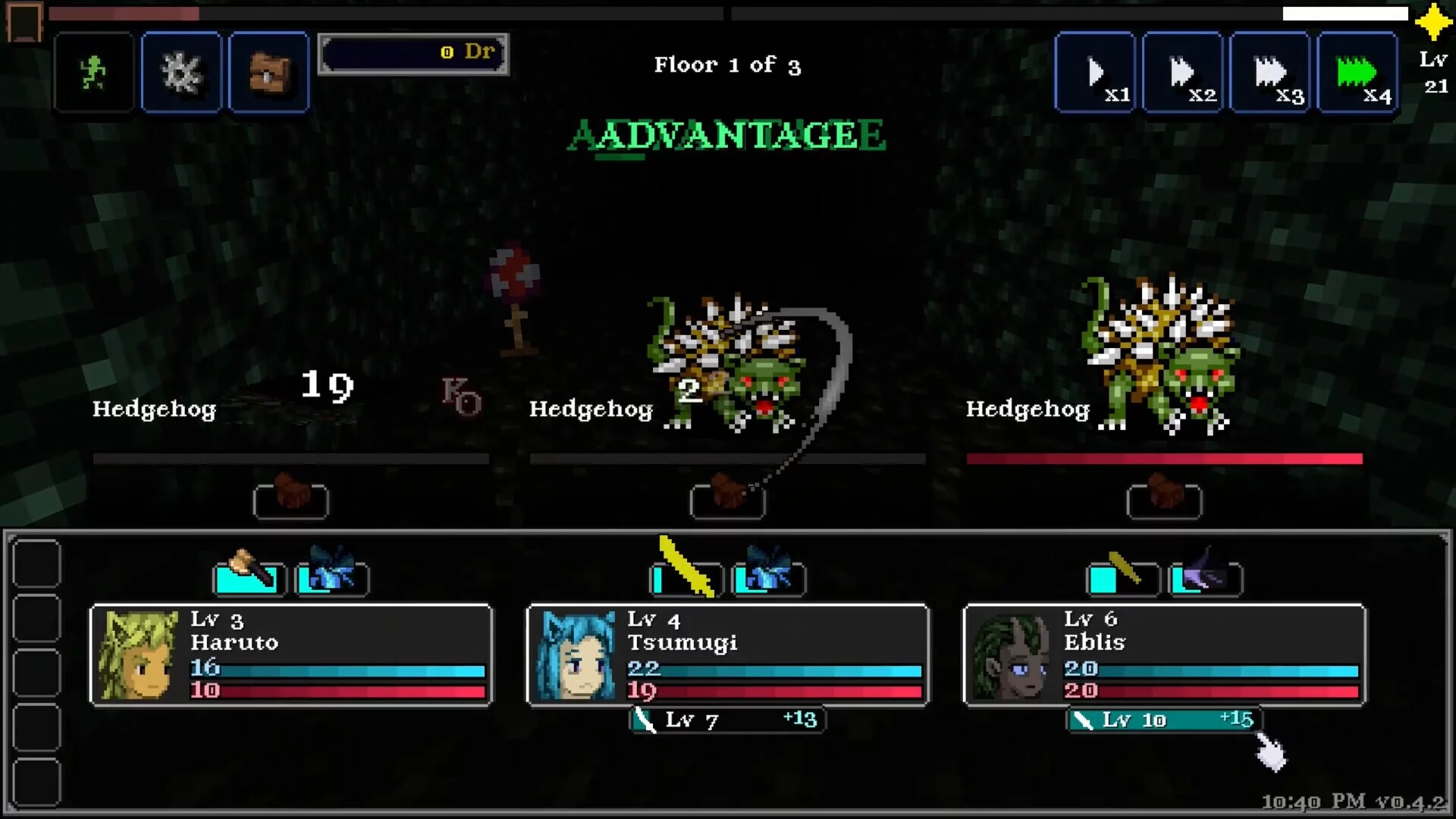 Изображение игры: Legends of Dragaea: Idle Dungeons Prelude