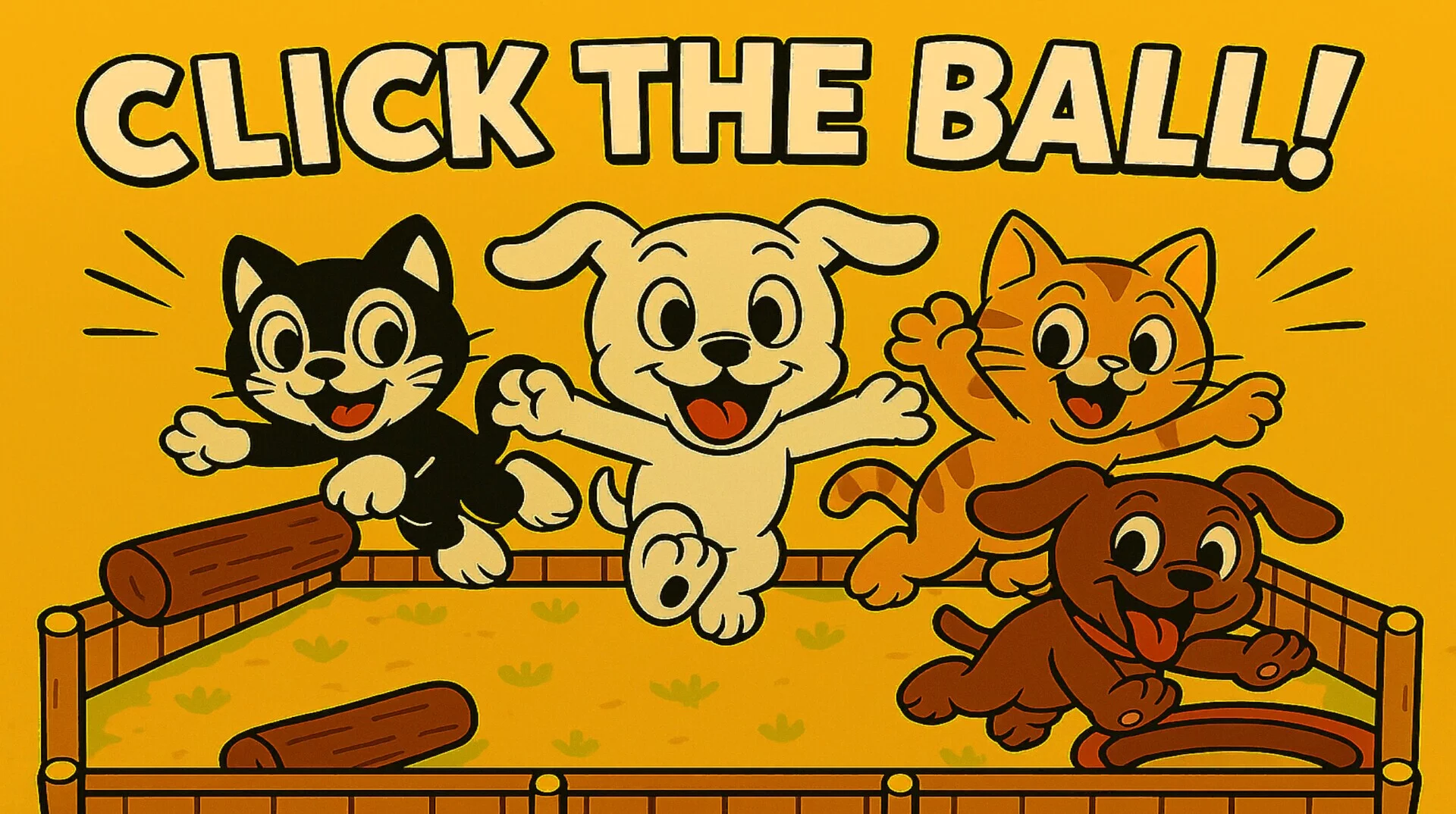 Изображение игры: Click the Ball!