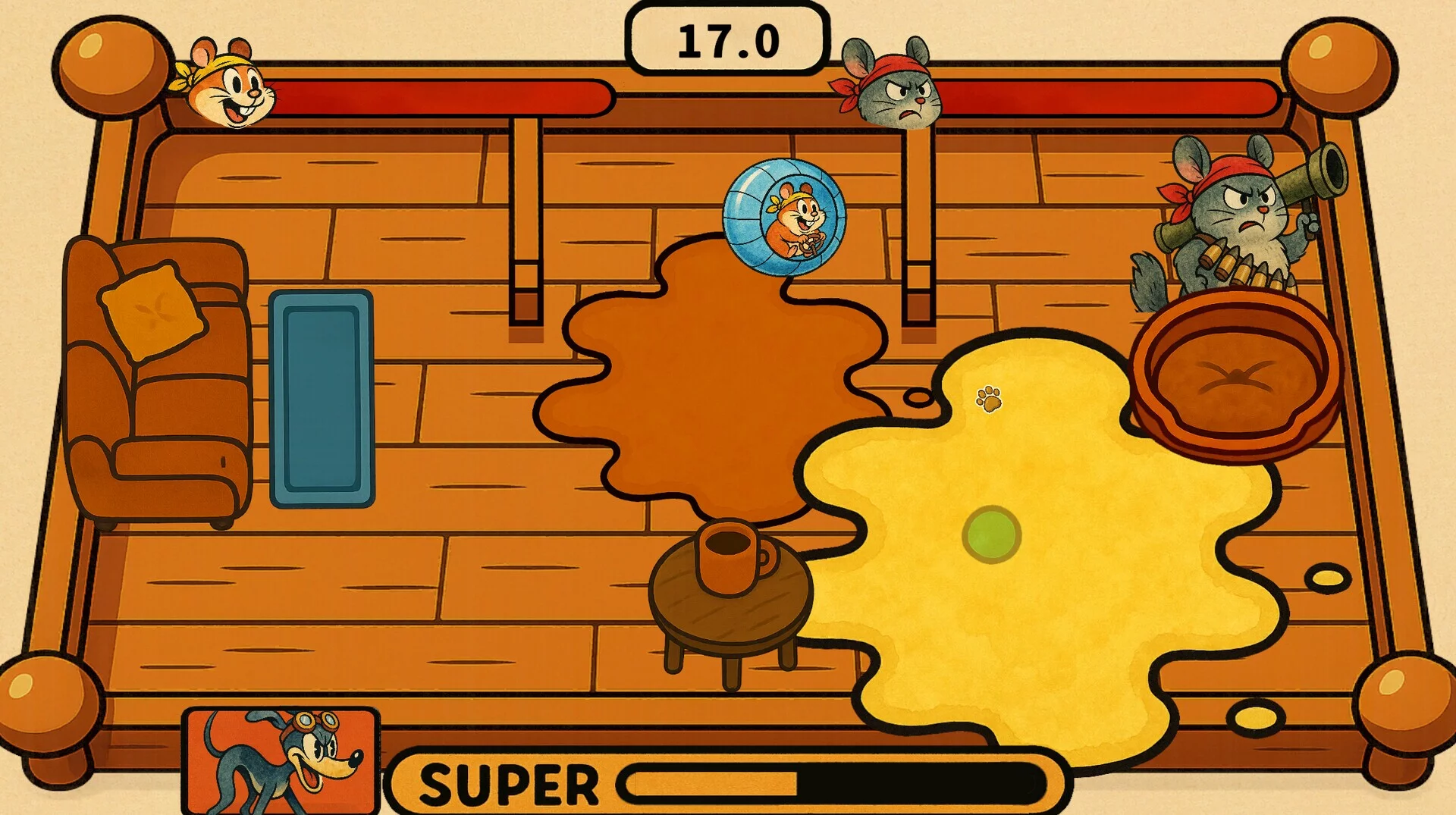 Изображение игры: Click the Ball!