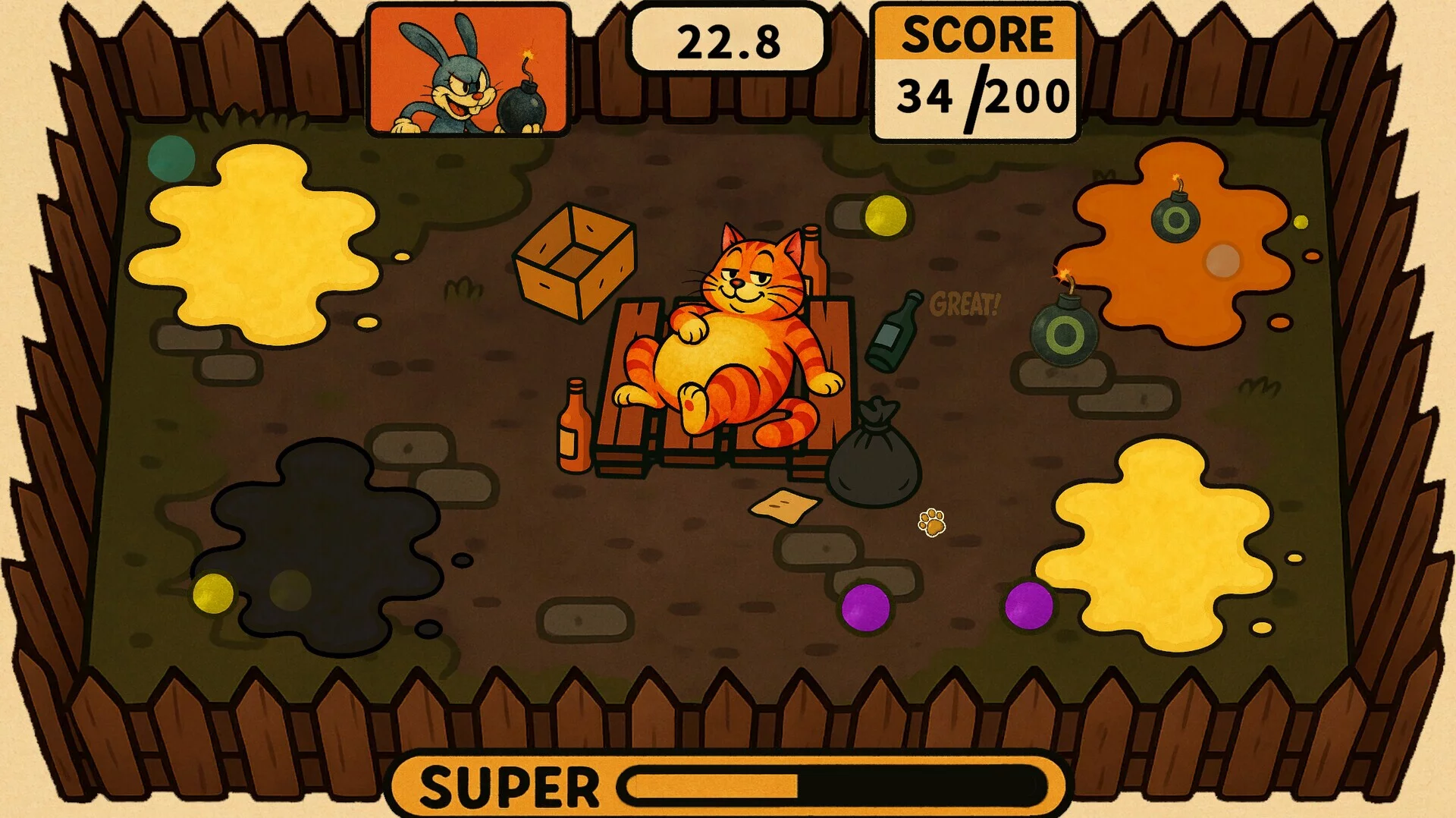 Изображение игры: Click the Ball!