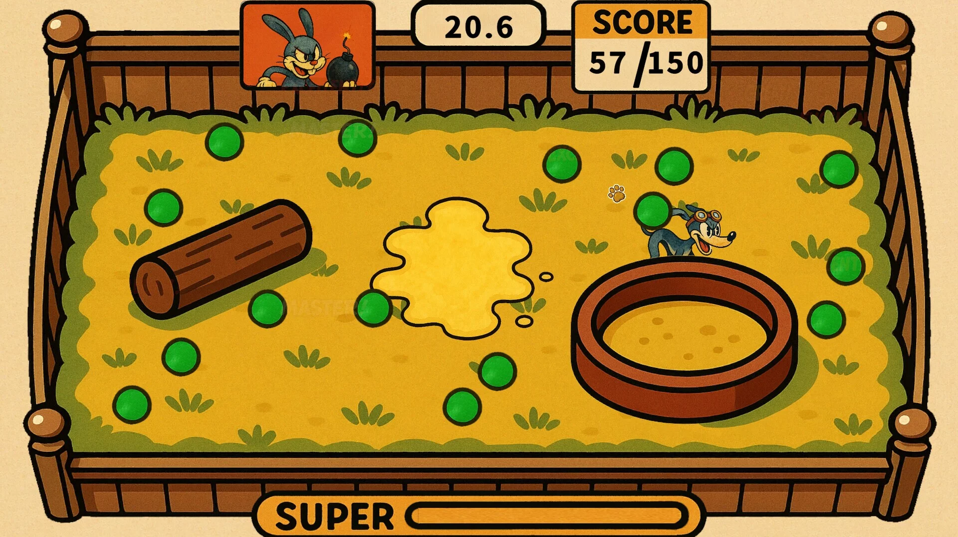 Изображение игры: Click the Ball!