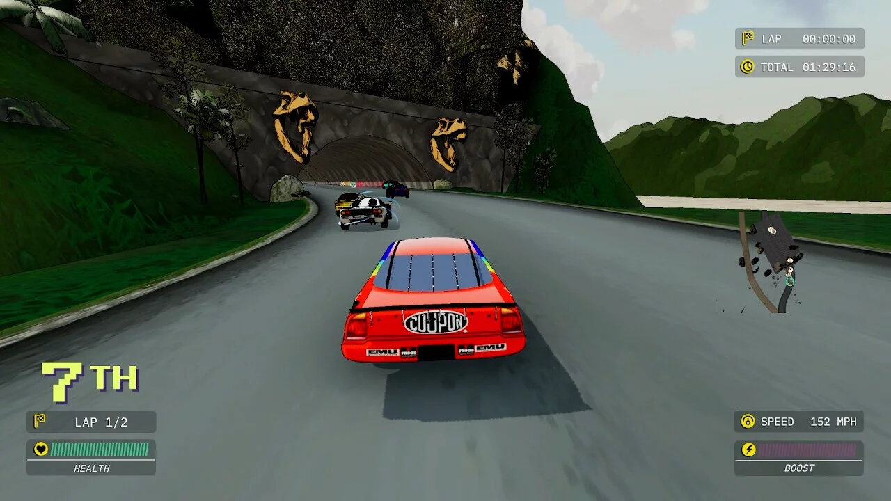Изображение игры: Race Jam