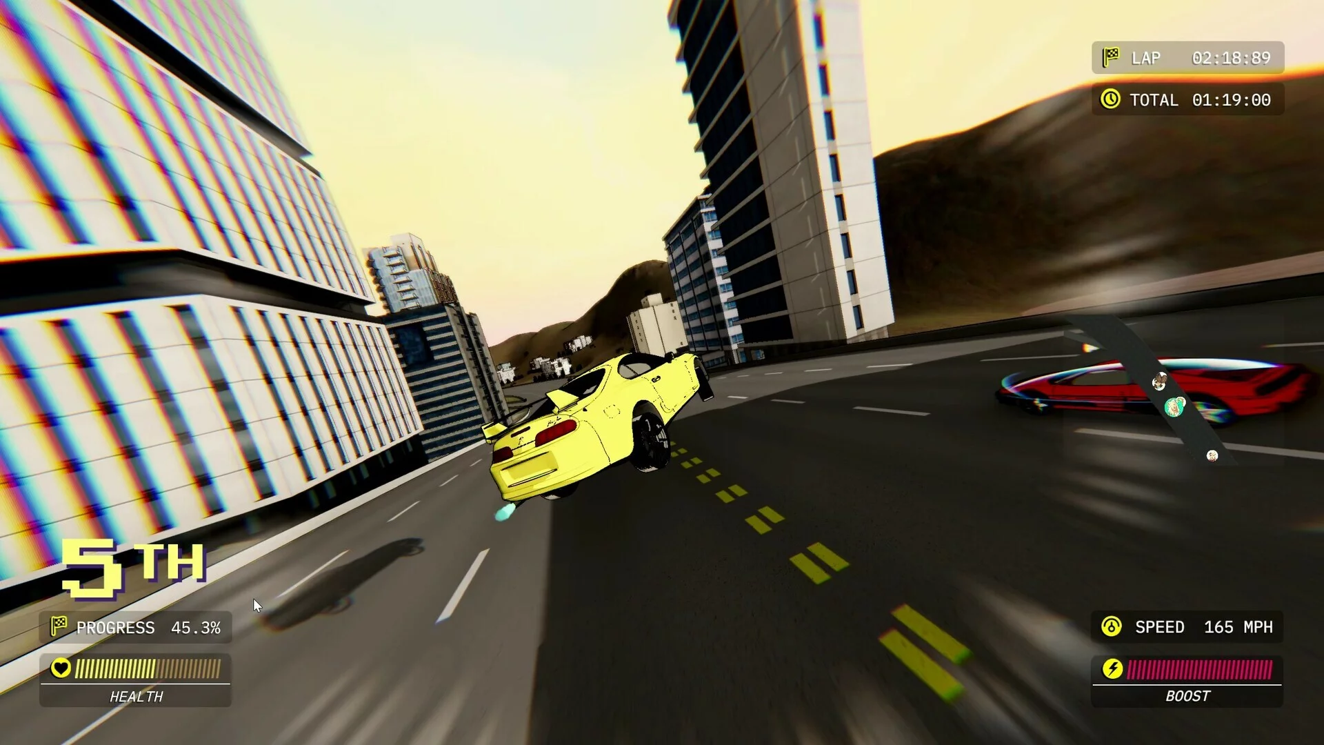 Изображение игры: Race Jam