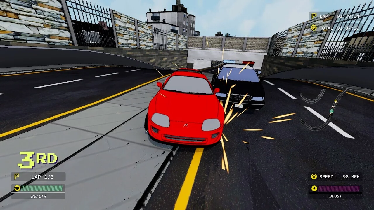 Изображение игры: Race Jam