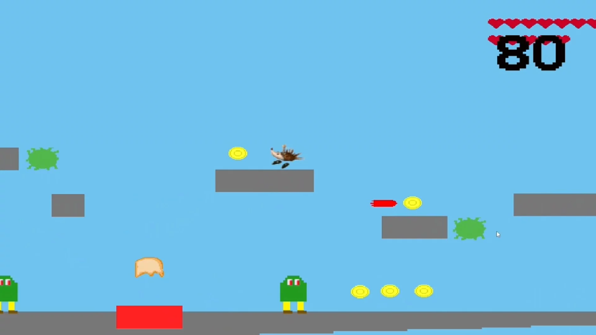Изображение игры: The Adventure of Sunny the hedgehog