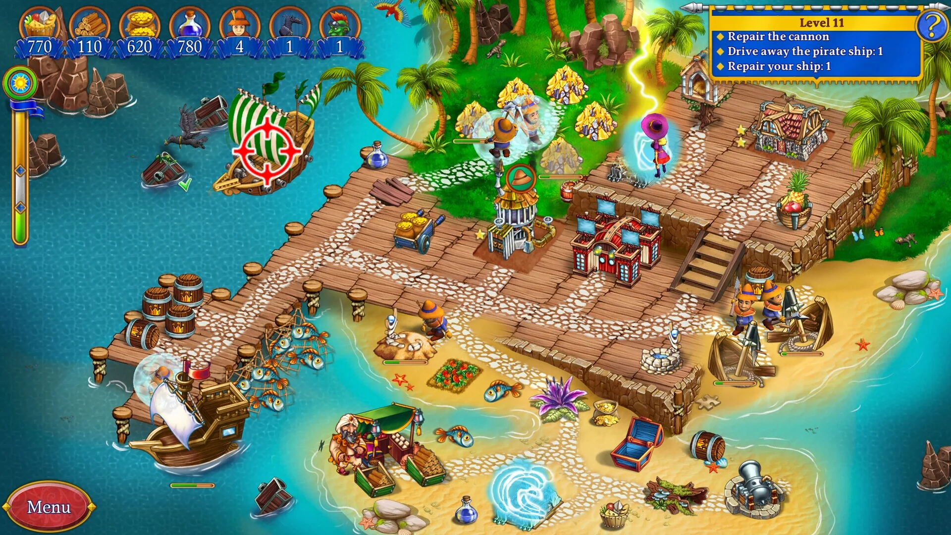 Изображение игры: New Yankee: Pirate Trap