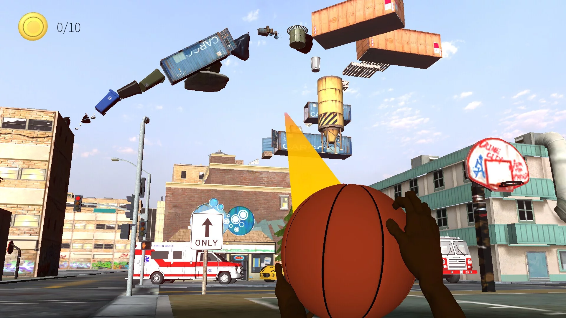 Изображение игры: Shoot Up Basketball Pro