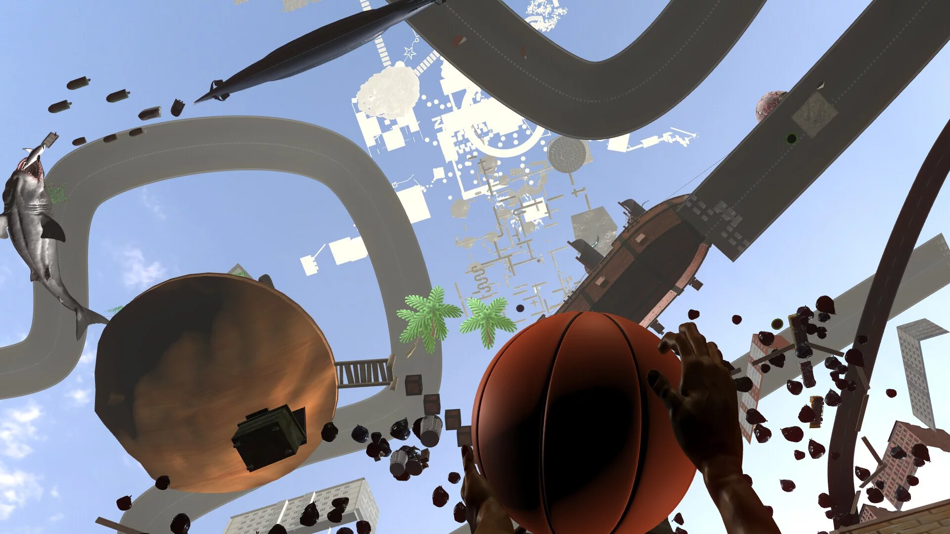 Изображение игры: Shoot Up Basketball Pro