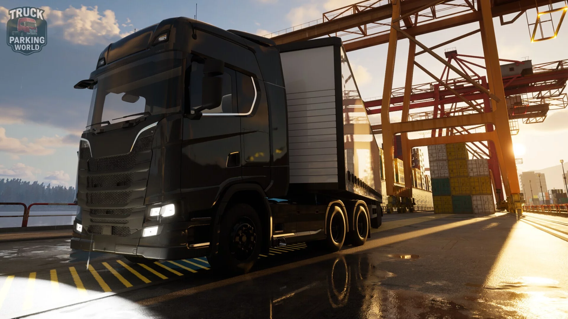 Изображение игры: Truck Parking World