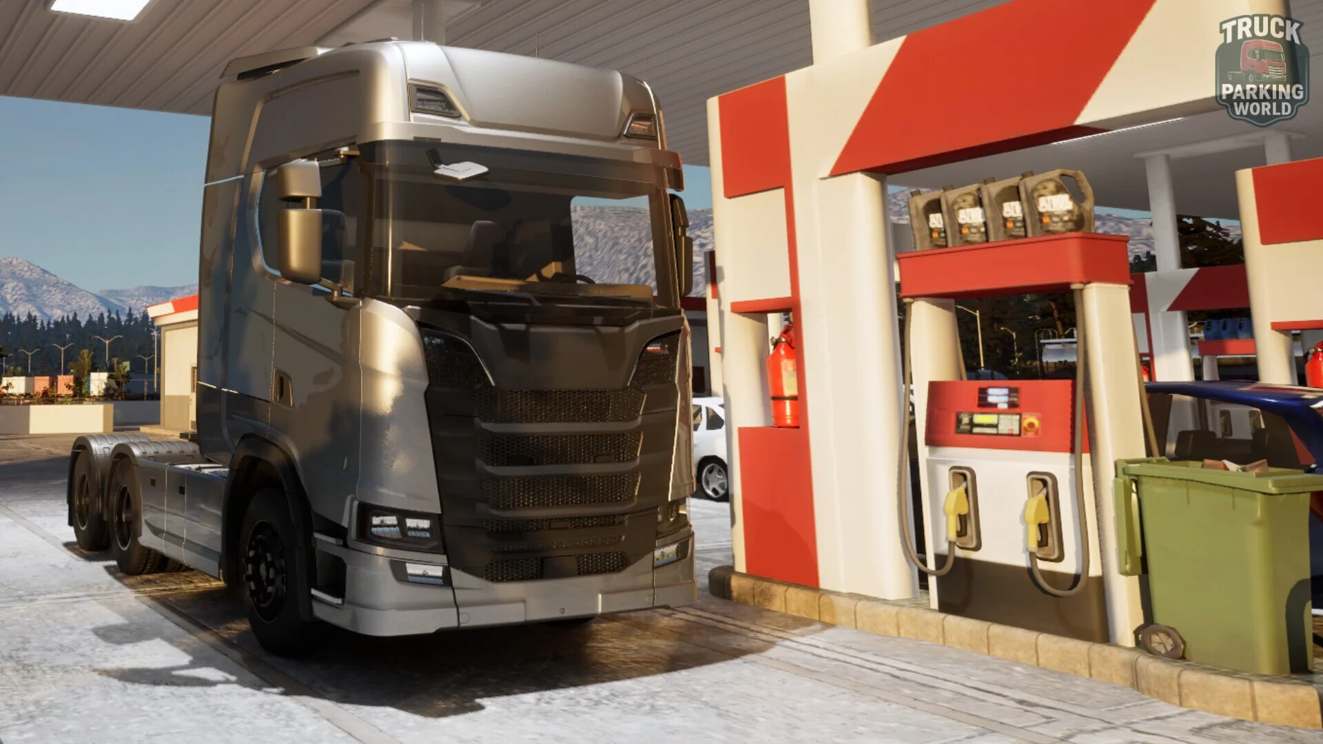Изображение игры: Truck Parking World