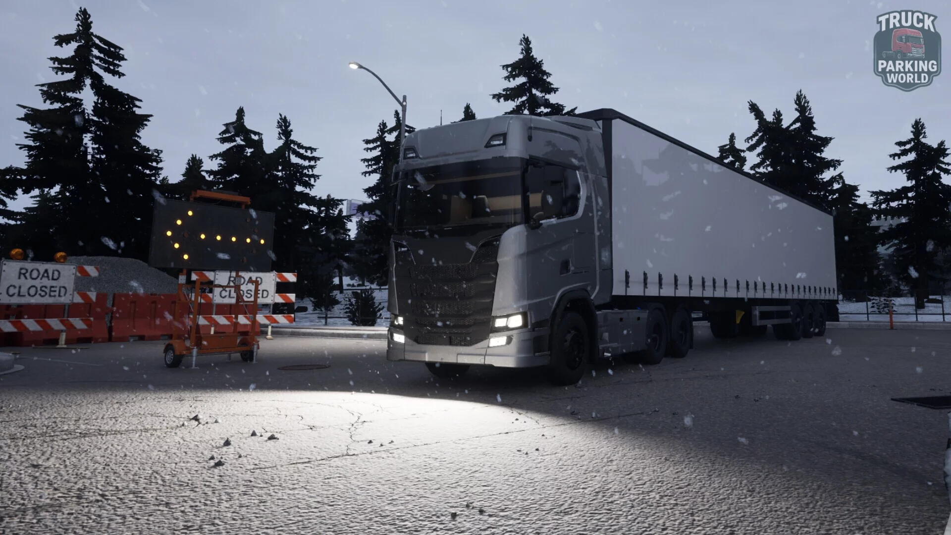 Изображение игры: Truck Parking World