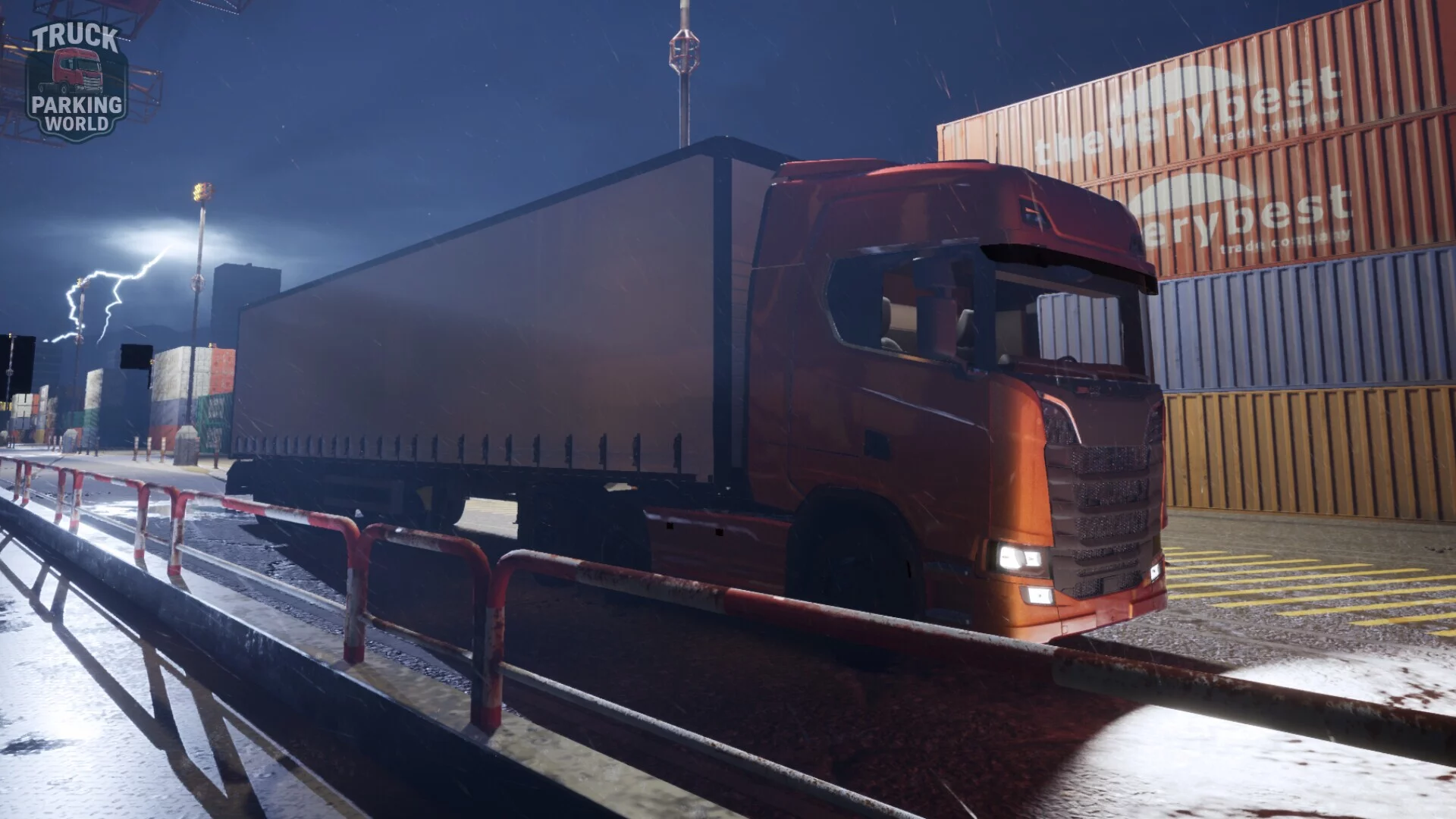 Изображение игры: Truck Parking World