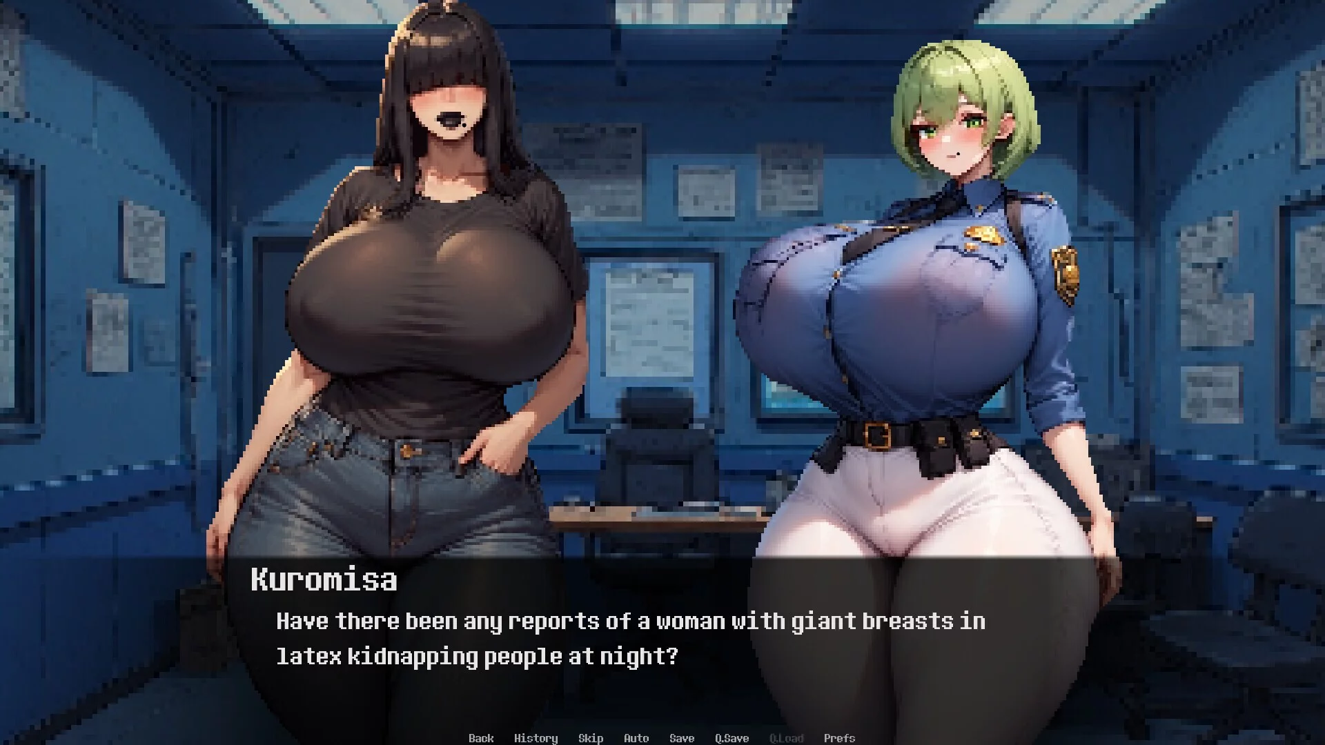 Изображение игры: Yandere Goth BDSM 12