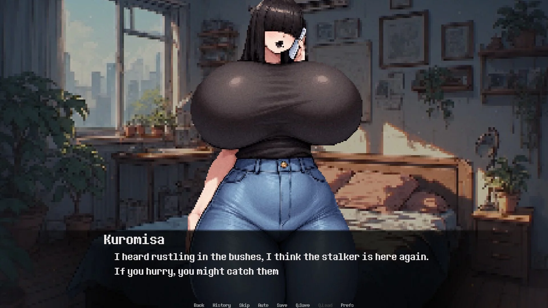 Изображение игры: Yandere Goth BDSM 12
