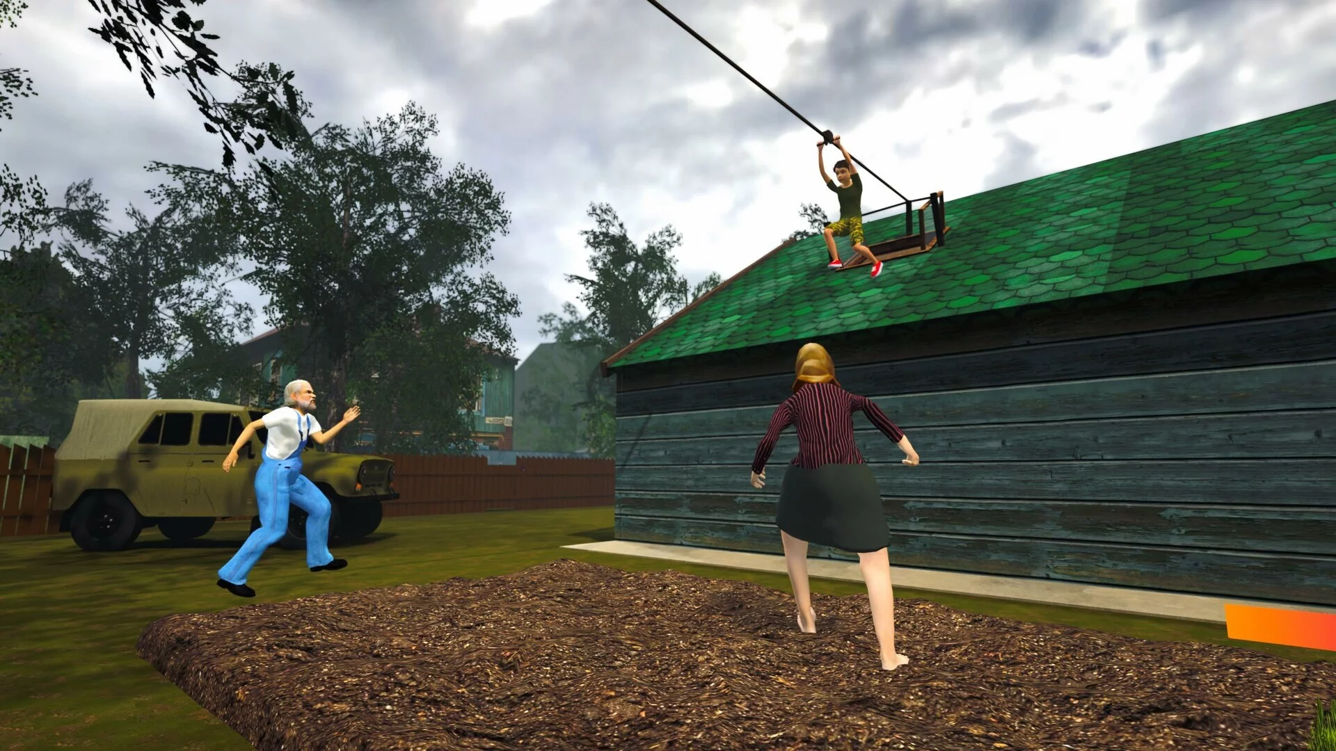 Изображение игры: Schoolboy Escape 2: Village