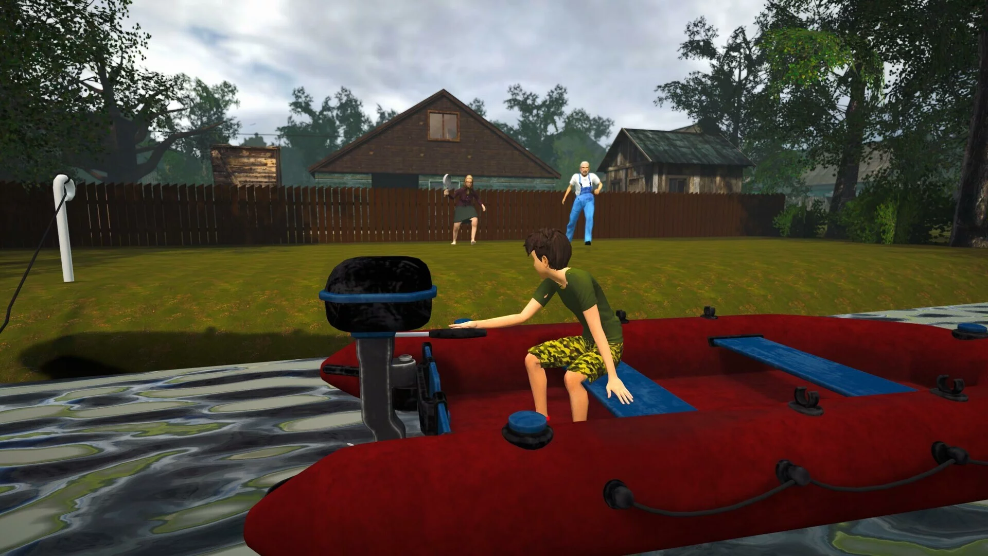 Изображение игры: Schoolboy Escape 2: Village