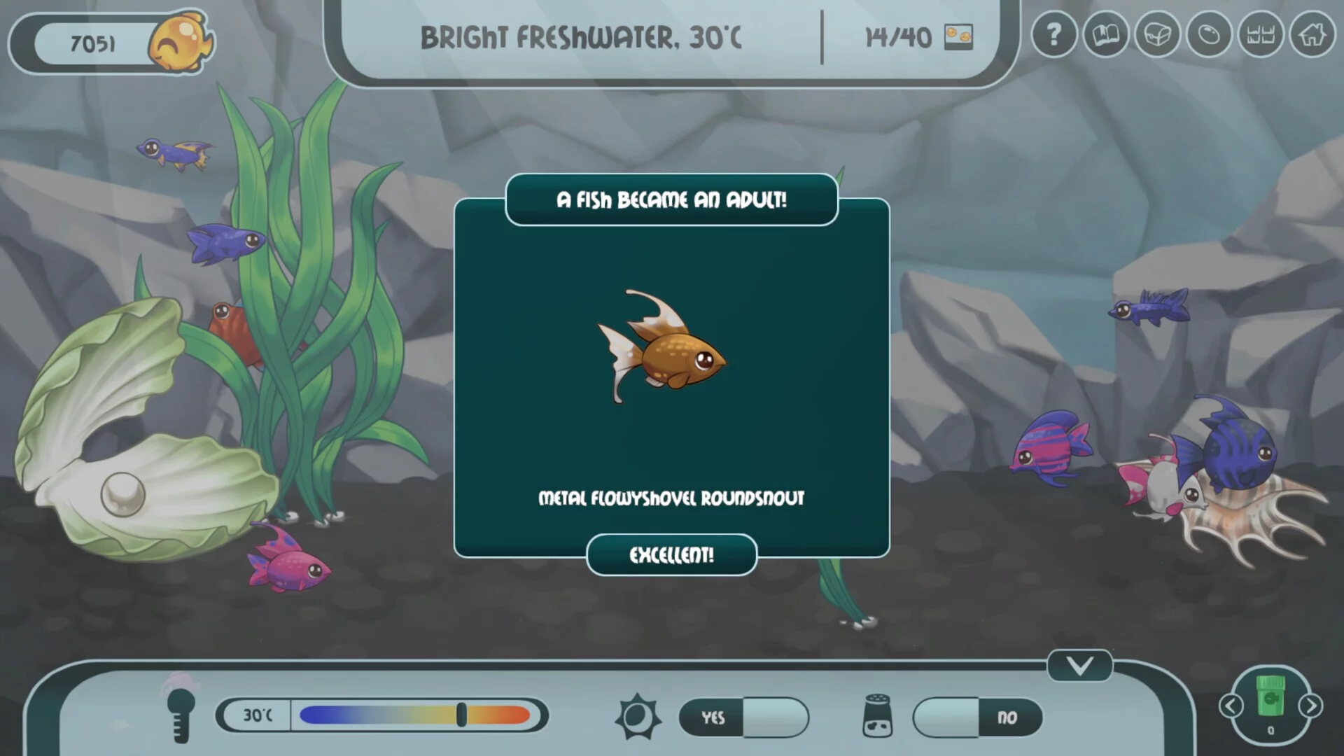 Изображение игры: My Joyful Aquarium
