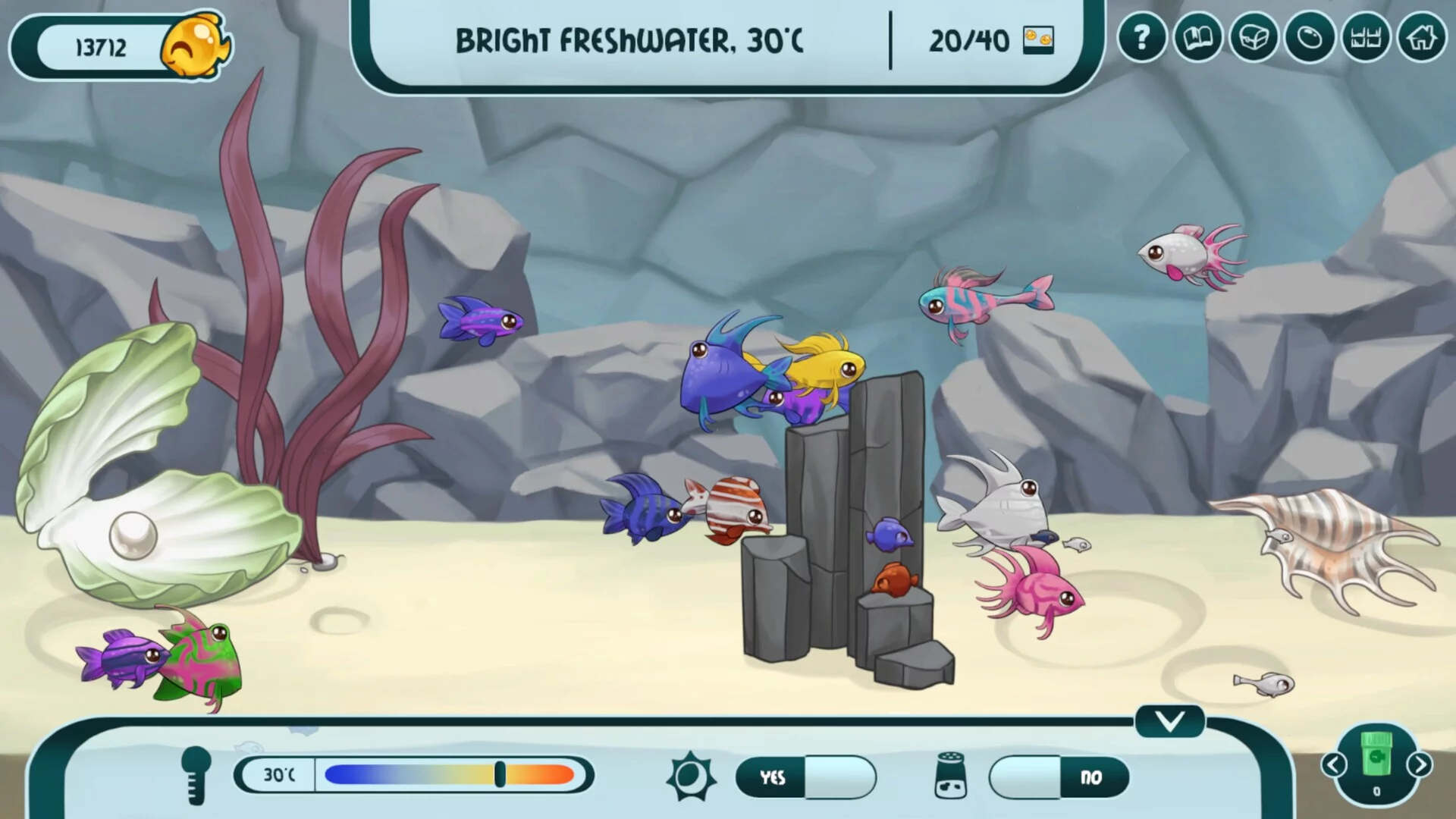 Изображение игры: My Joyful Aquarium