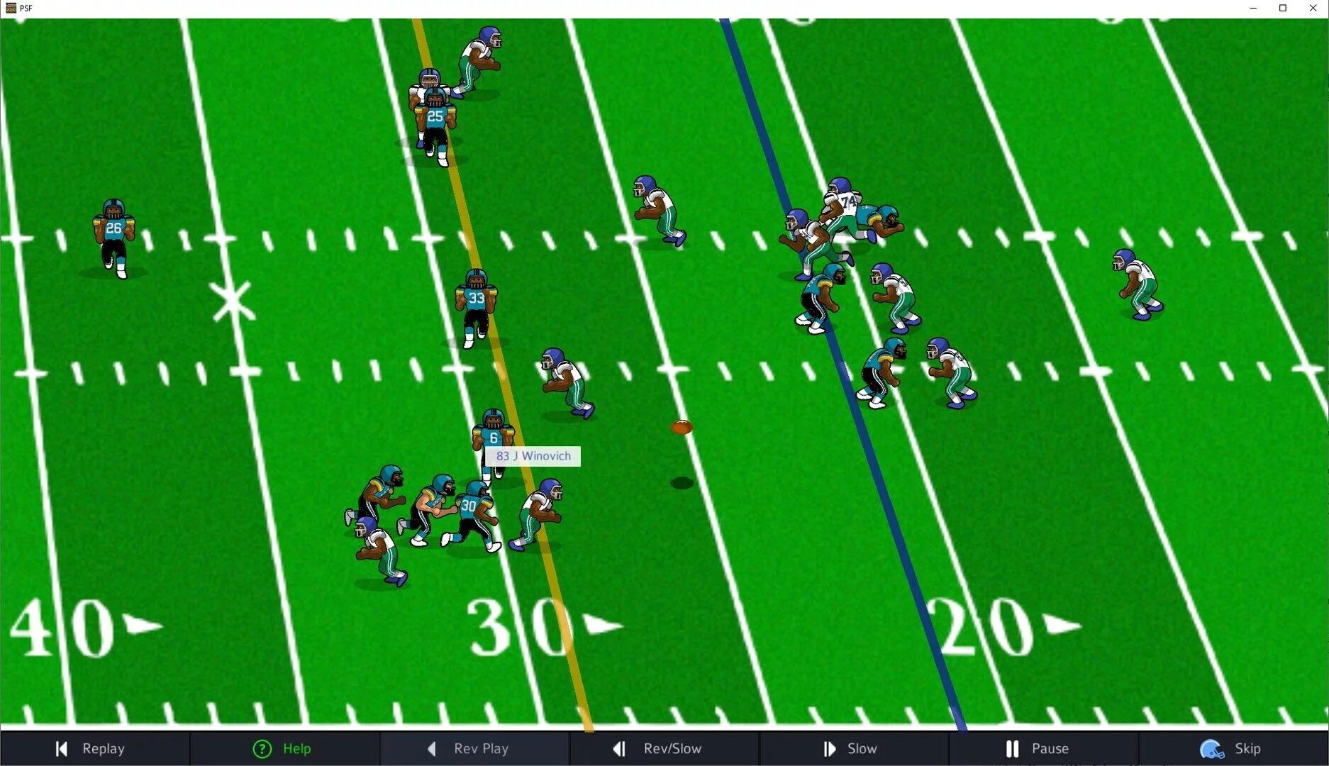 Изображение игры: Pro Strategy Football 2026
