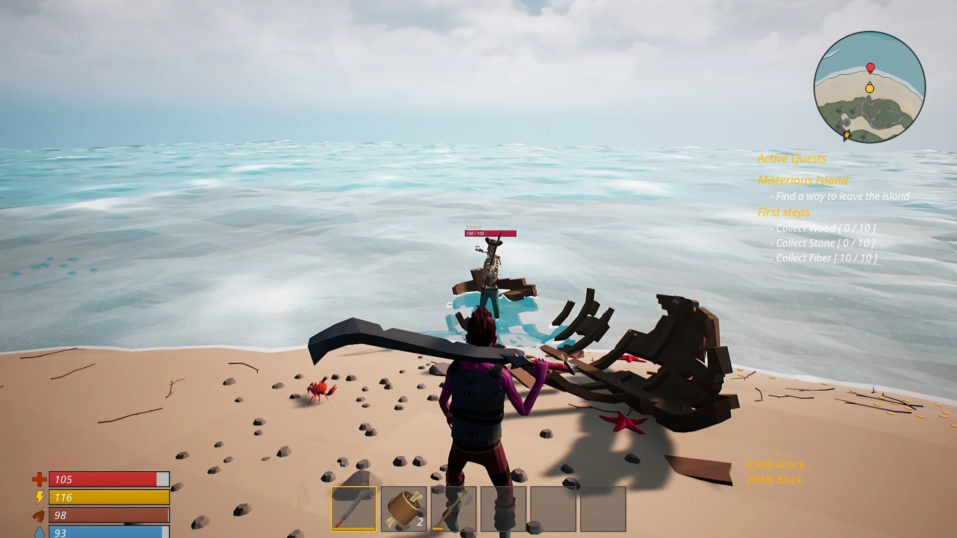 Изображение игры: No One's Island