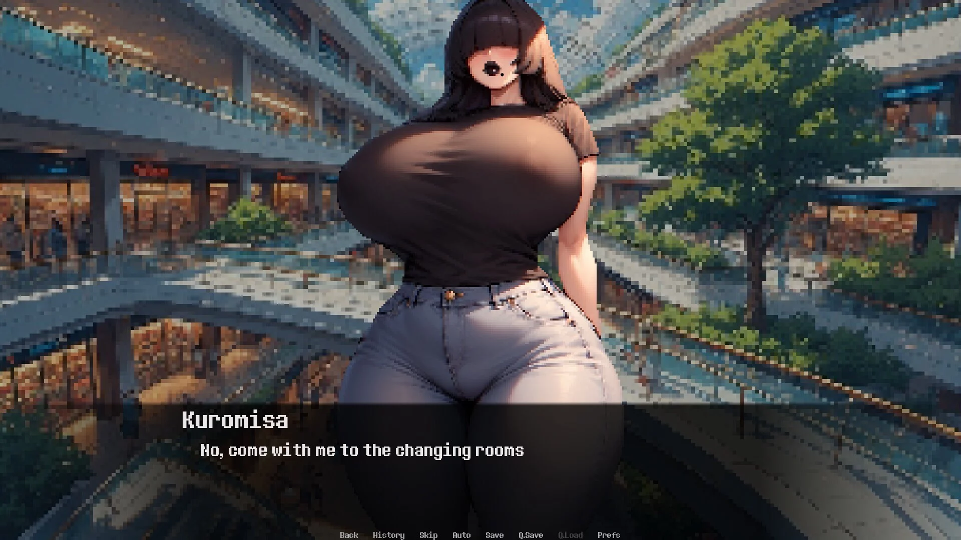 Изображение игры: Yandere Goth BDSM 11