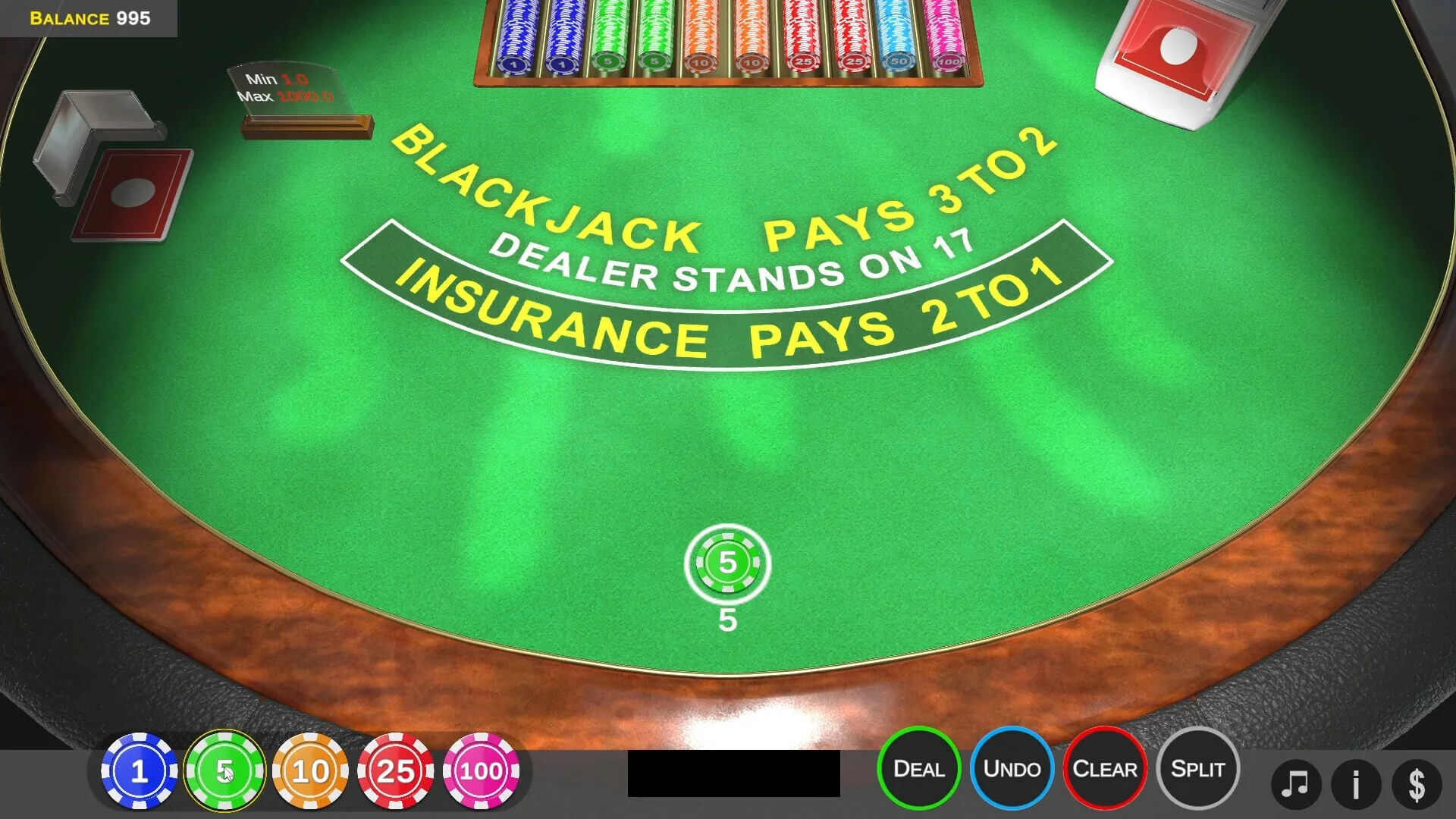Изображение игры: Blackjack (2025)