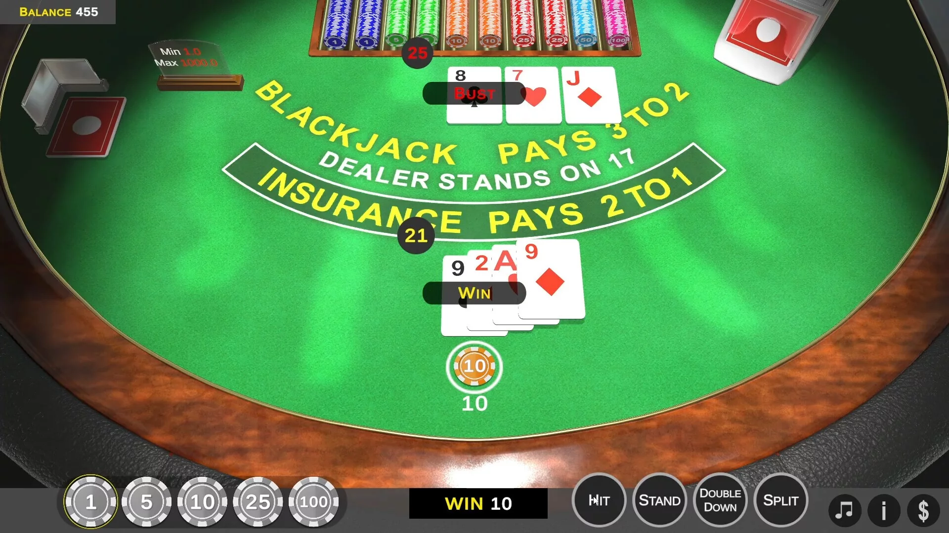 Изображение игры: Blackjack (2025)