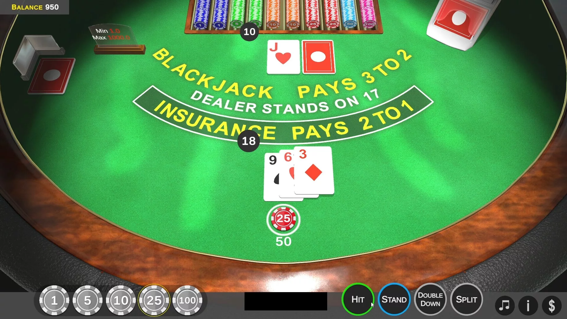 Изображение игры: Blackjack (2025)