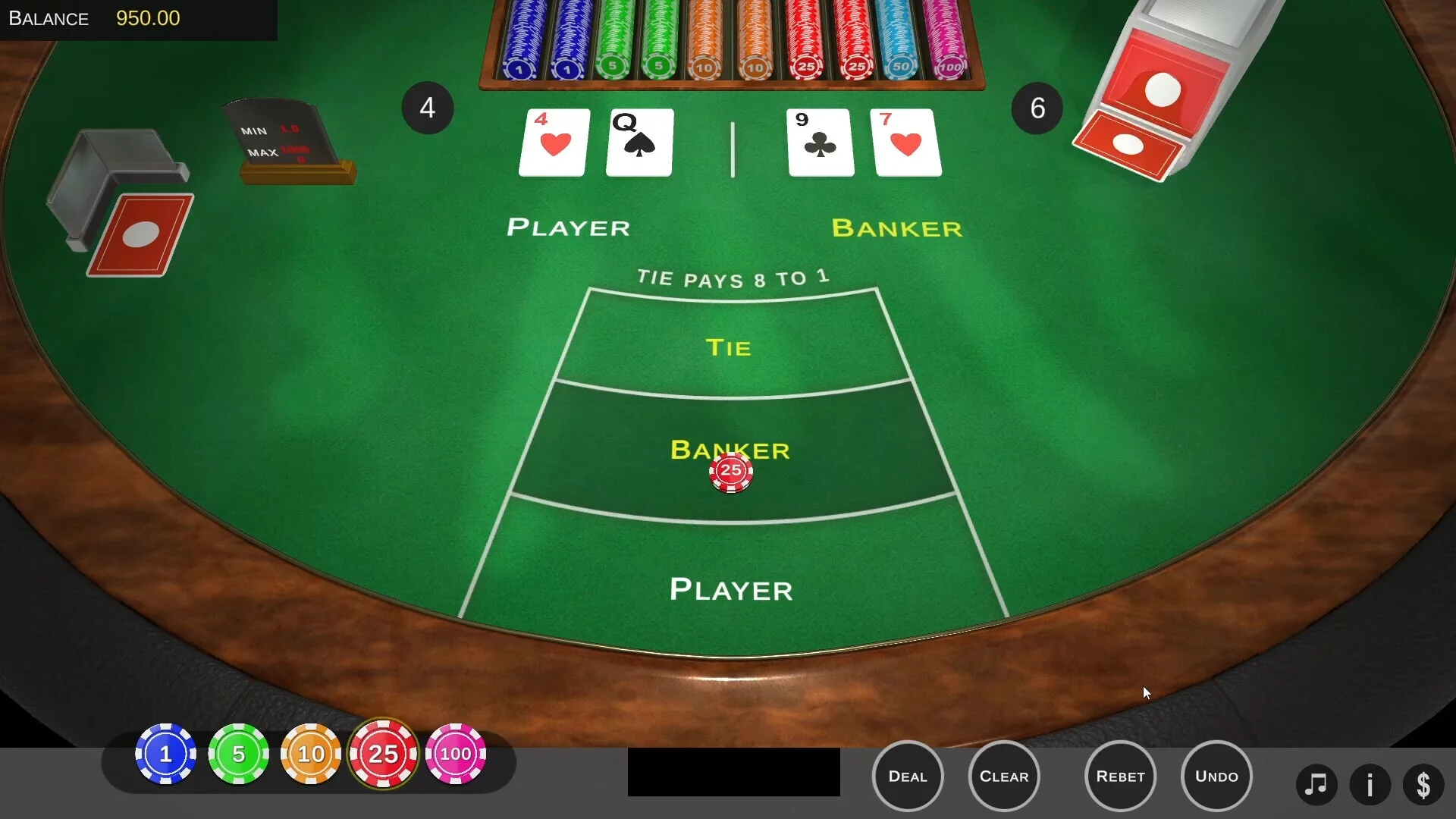 Изображение игры: Baccarat