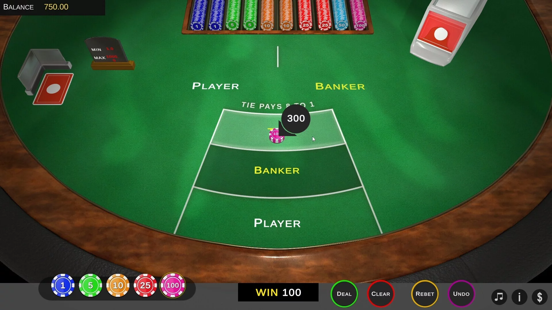 Изображение игры: Baccarat