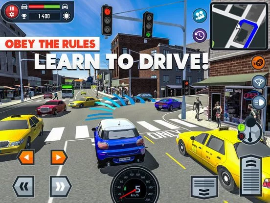 Изображение игры: Car Driving School Simulator