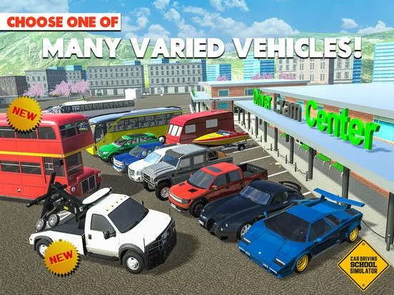 Изображение игры: Car Driving School Simulator